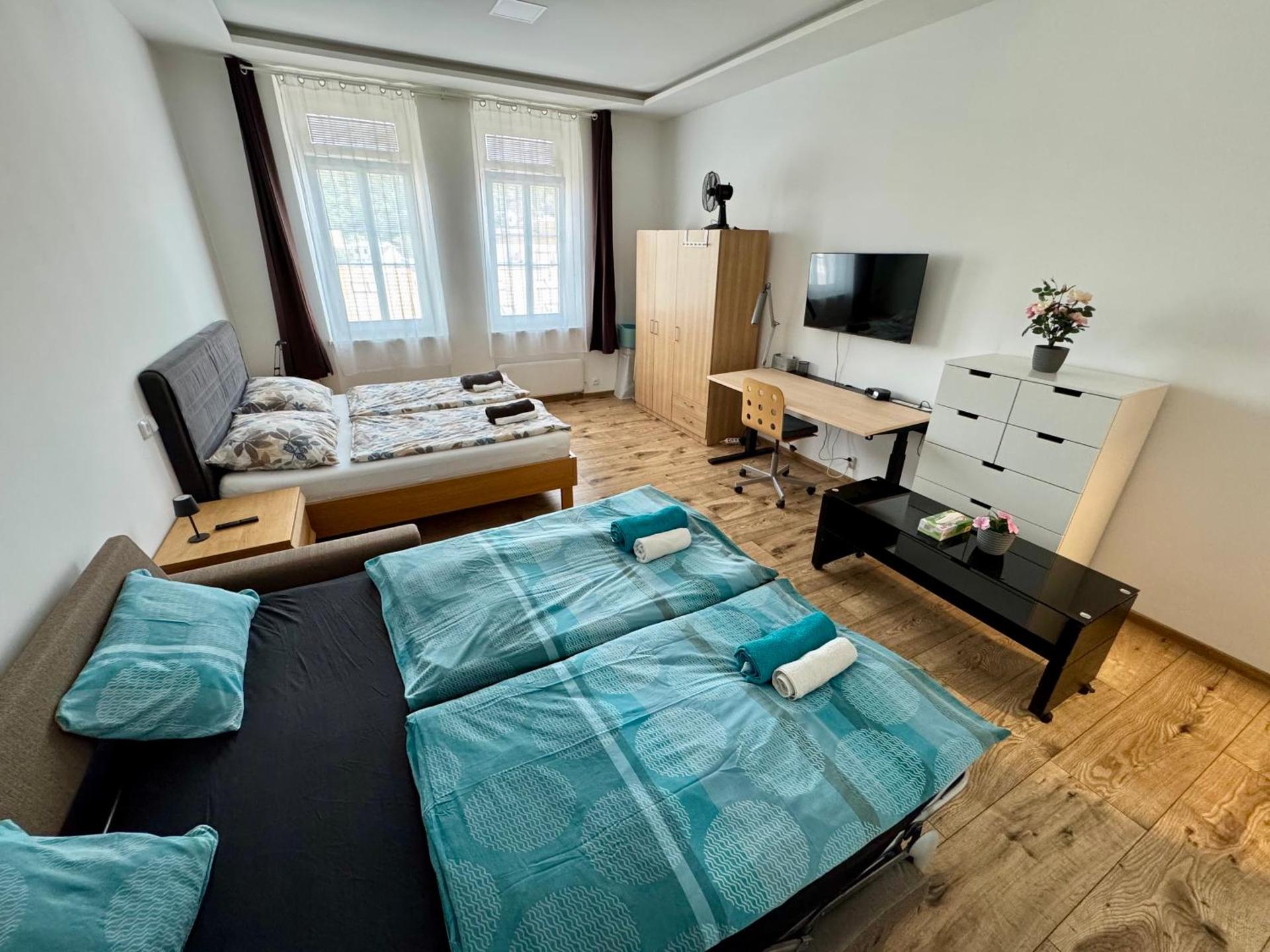 Apartment with Workspace and TV