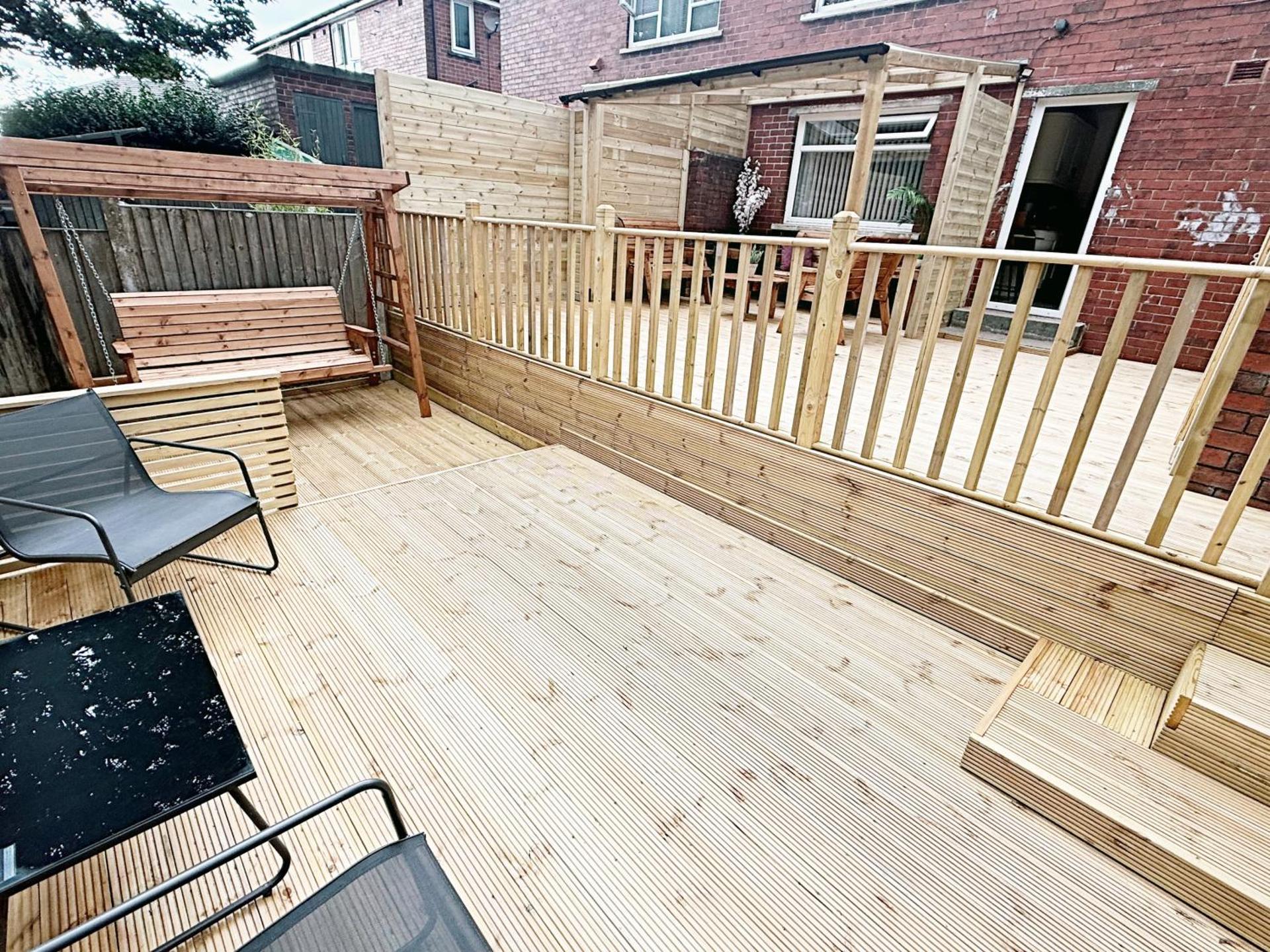 The Serene Stays Sleeps 6 with Garden