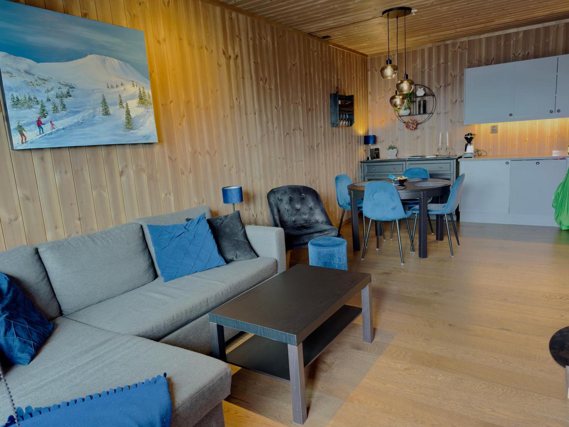 New apartment, Gausta in Rjukan. Ski in/ ski out