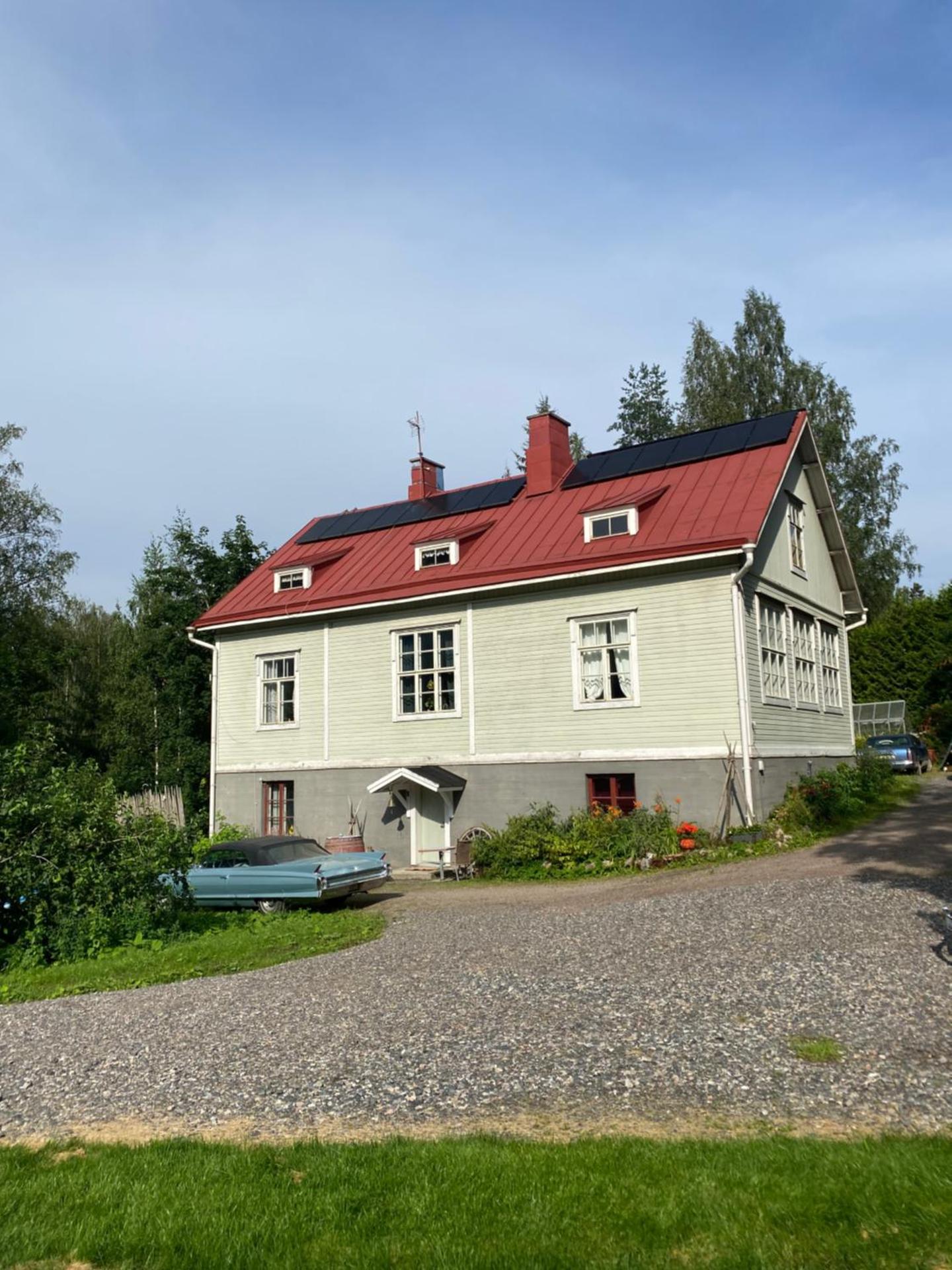 Villa Puistolan huone