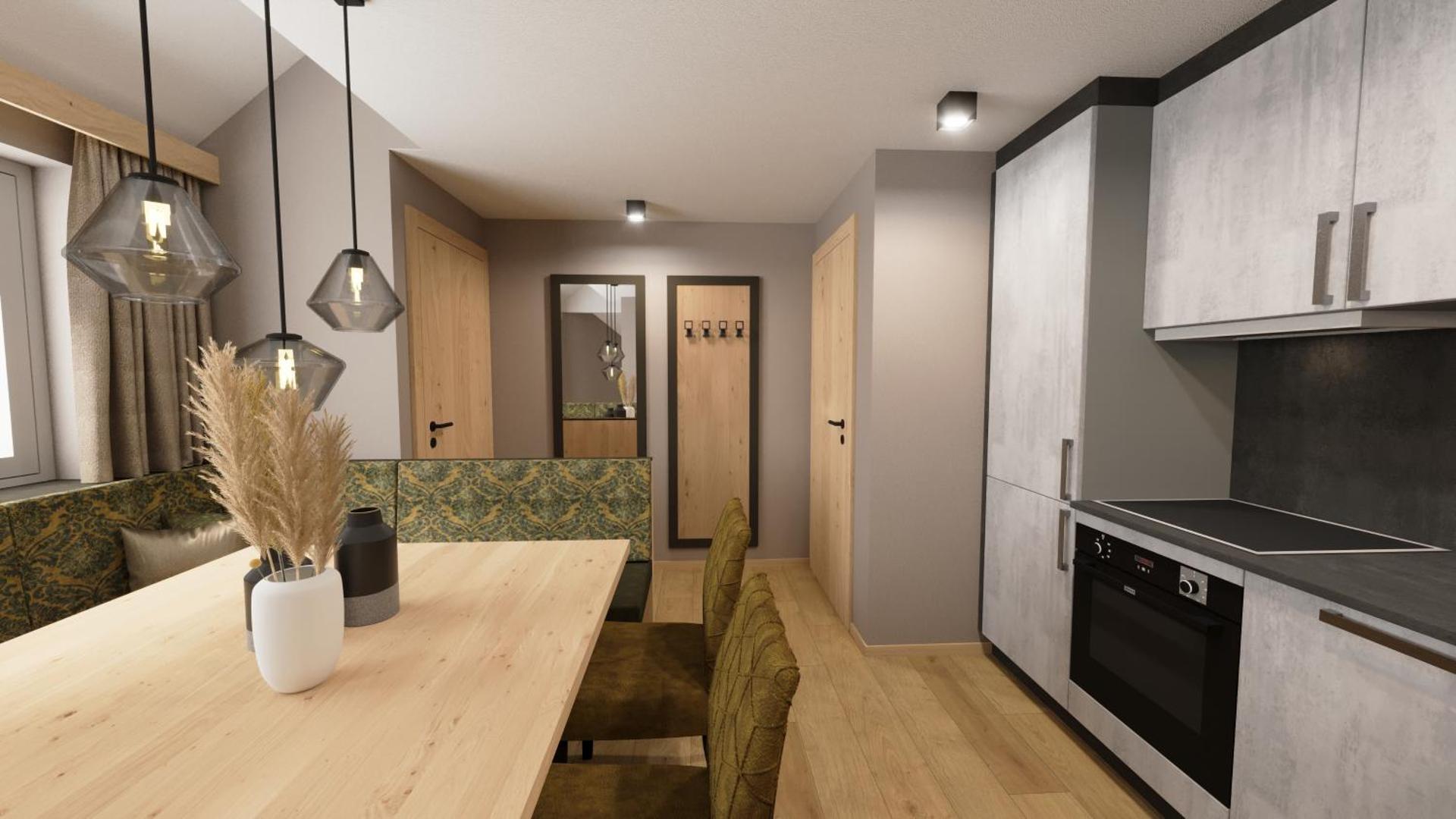 Kitchen or kitchenette