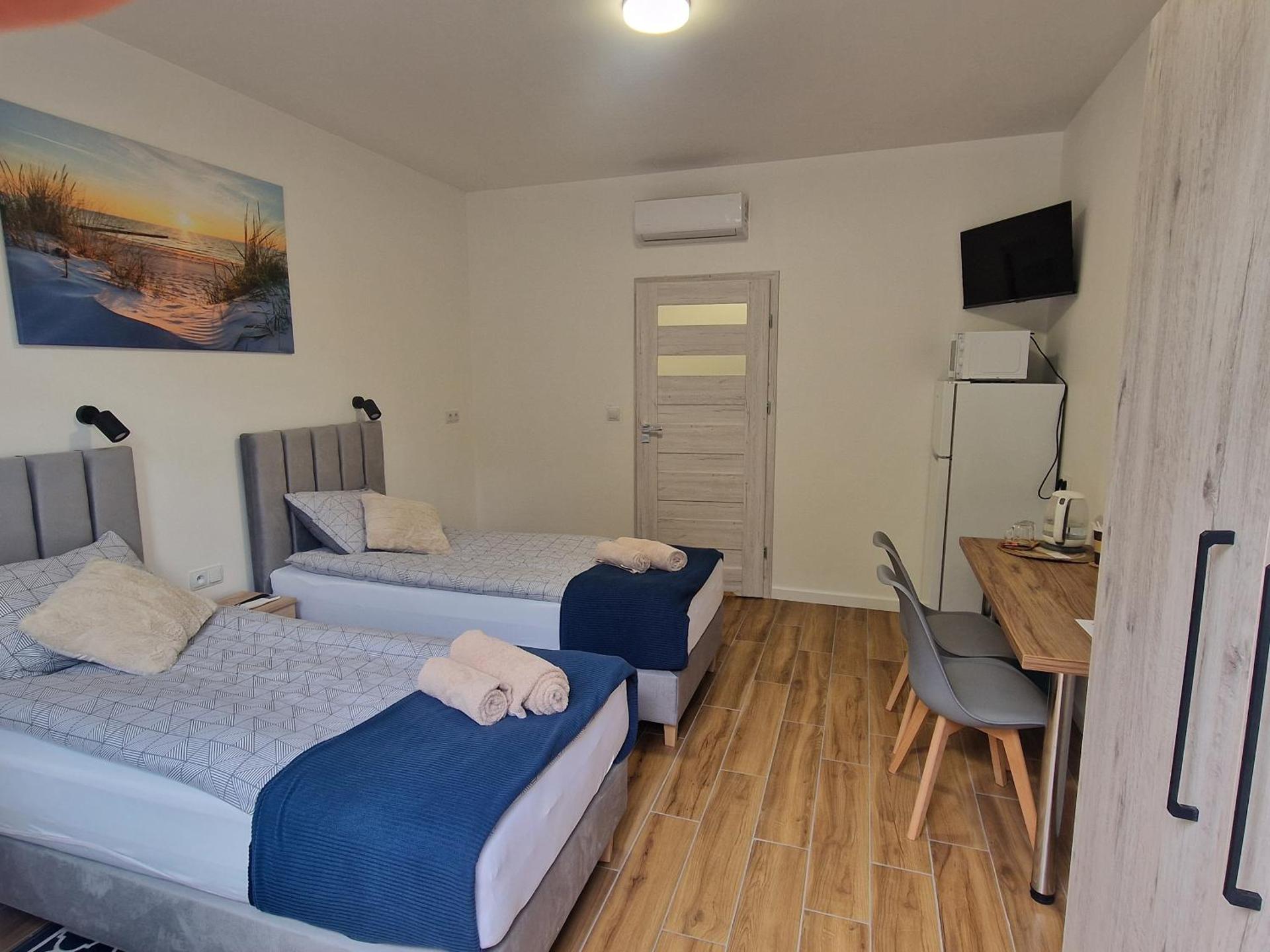 Słoneczne pokoje nad jeziorem Nyskim