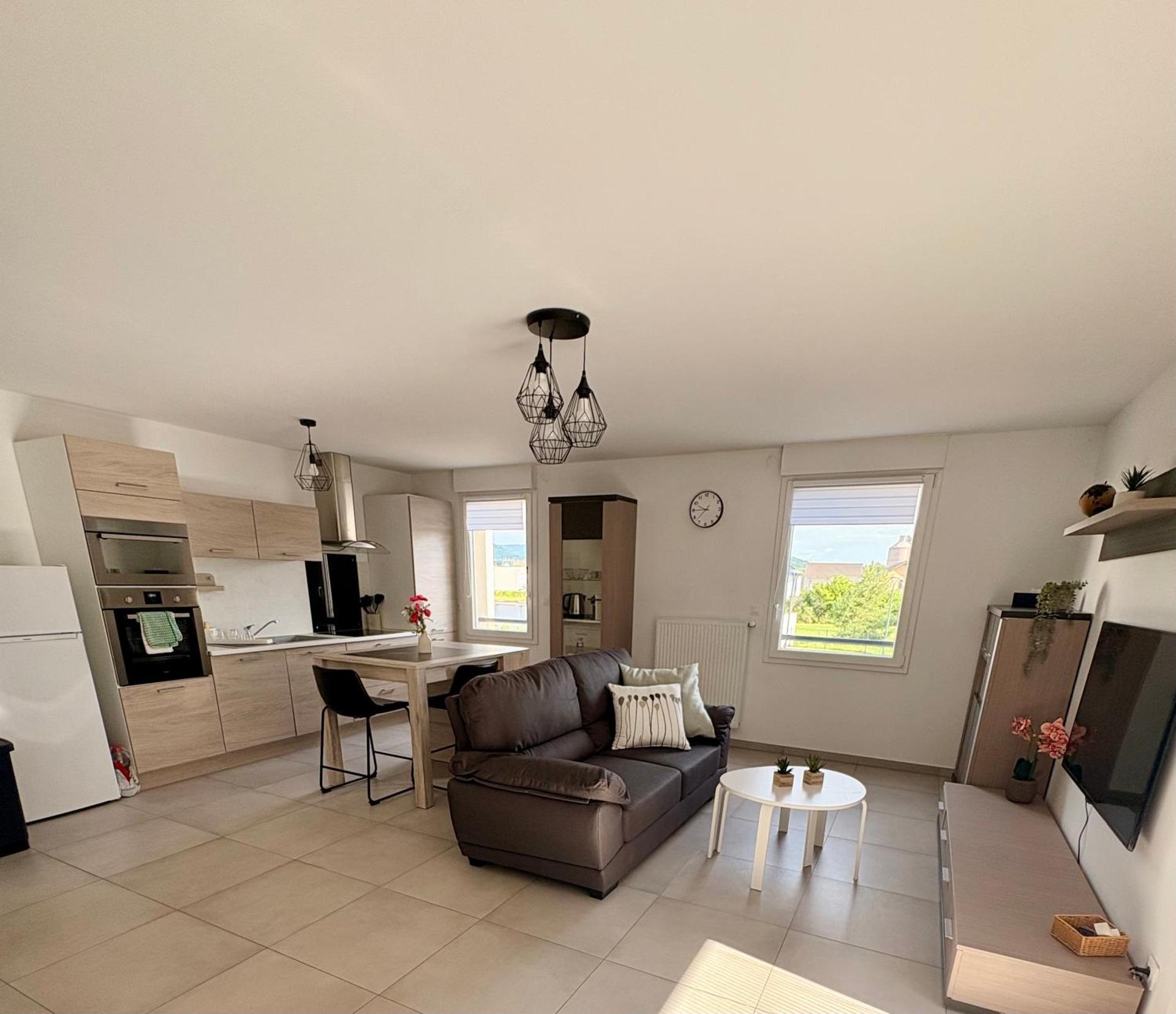 Appartement 50m2 Amnéville avec balcon à 2 min des thermes