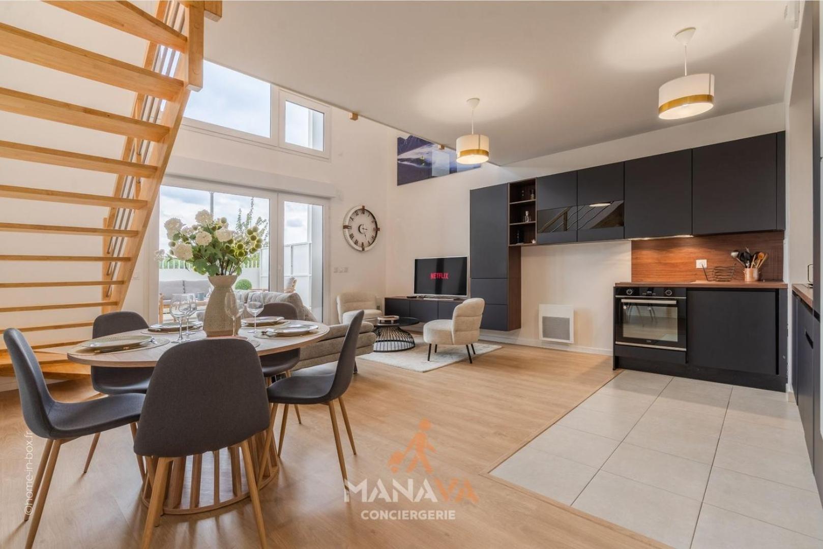 Le Hiva Oa , 5 pers, duplex 5min Disneyland Paris