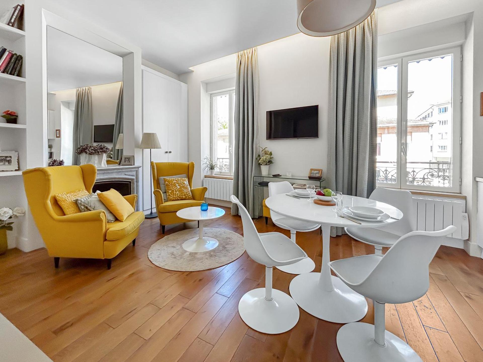 Studio lumineux et rénové - Quartier Croix-Rousse