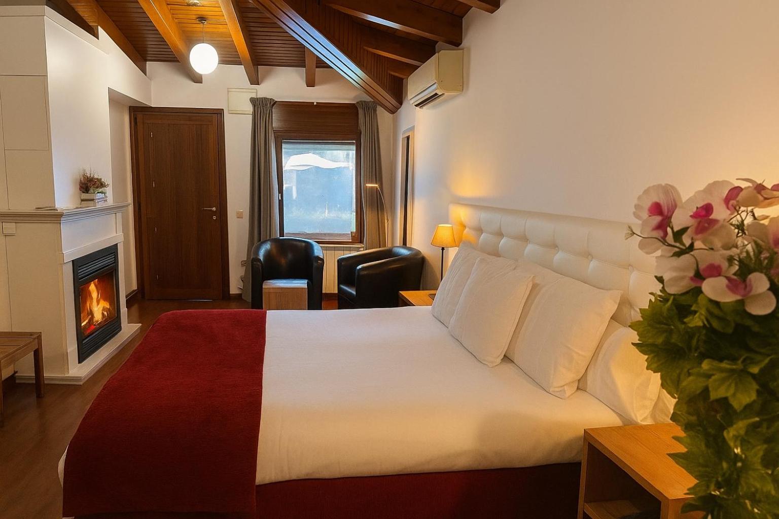 Superior Double Room with fireplace and Spa Access