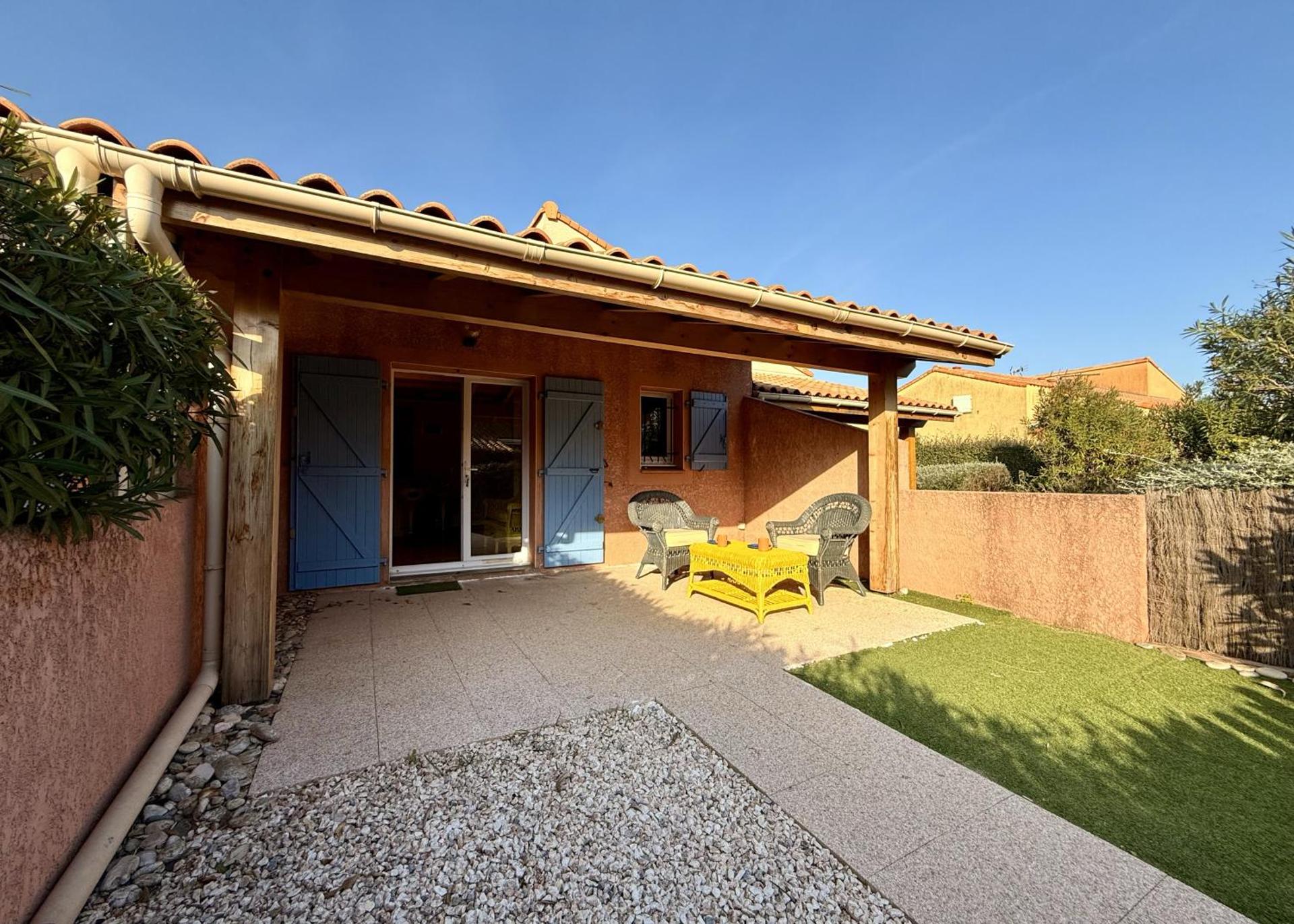 Villa T2 à 100m de la plage, piscine, tennis