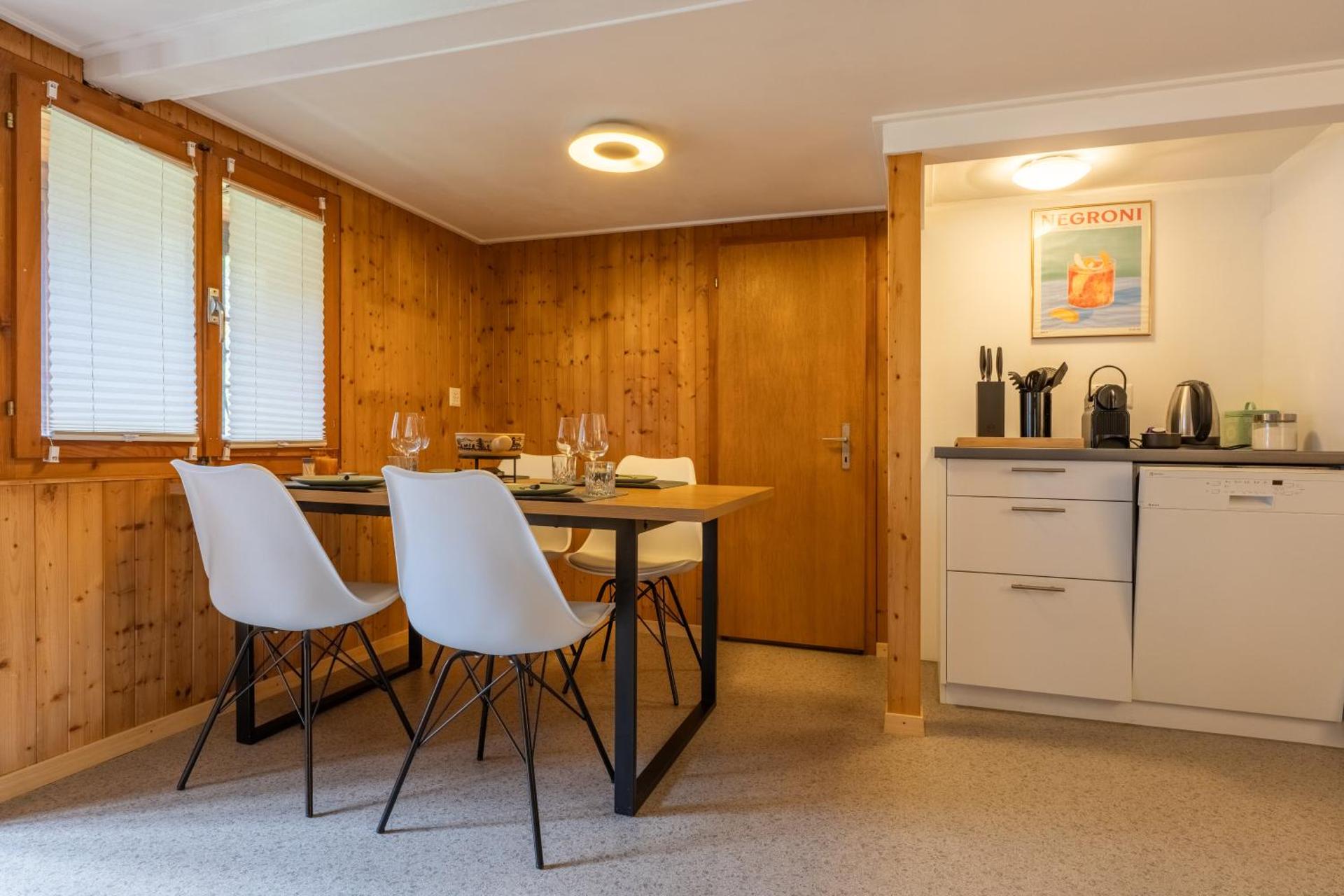 Lovely & great equipped wooden Alp Chalet flat