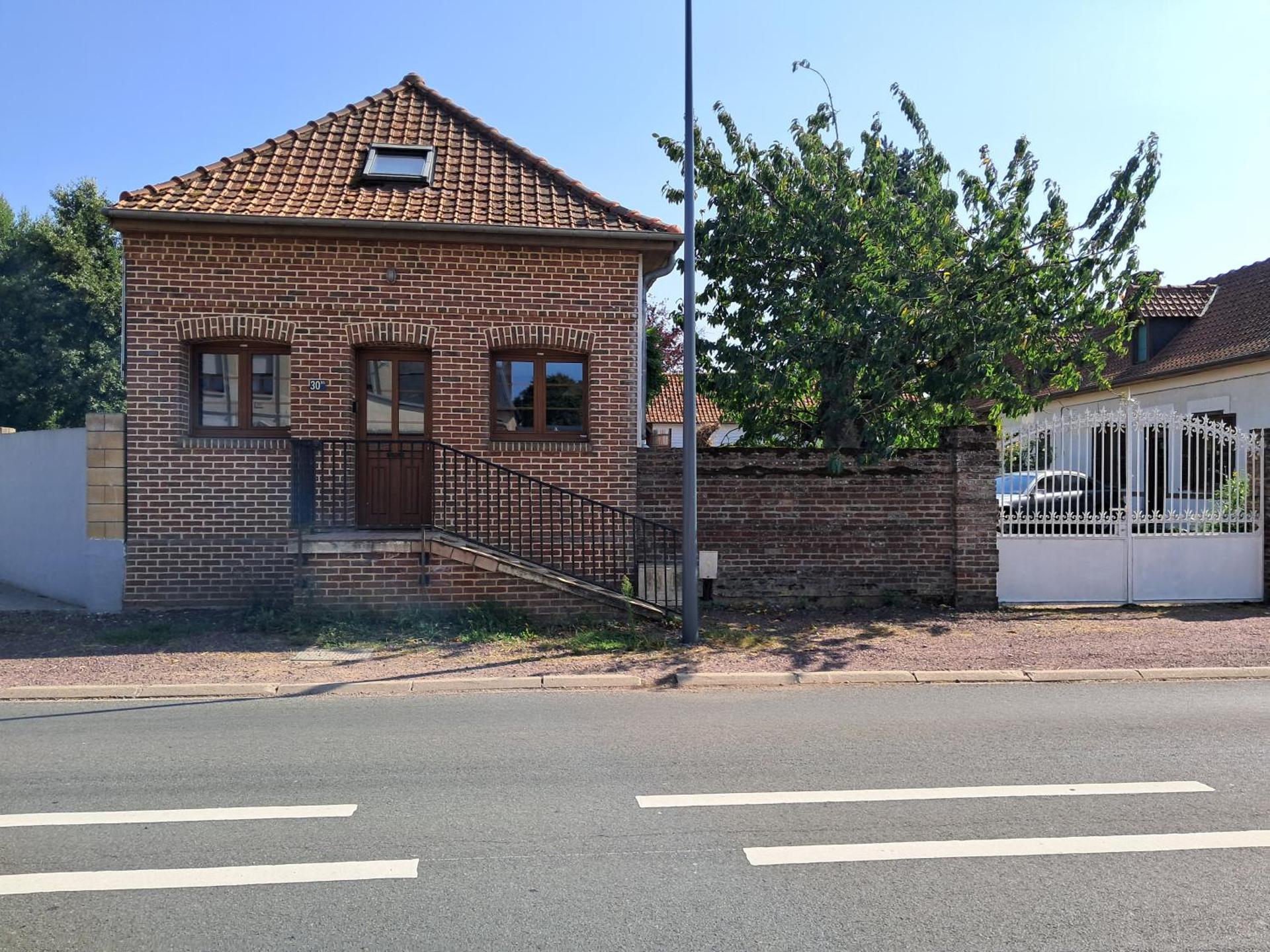 dans corps de ferme en Picardie