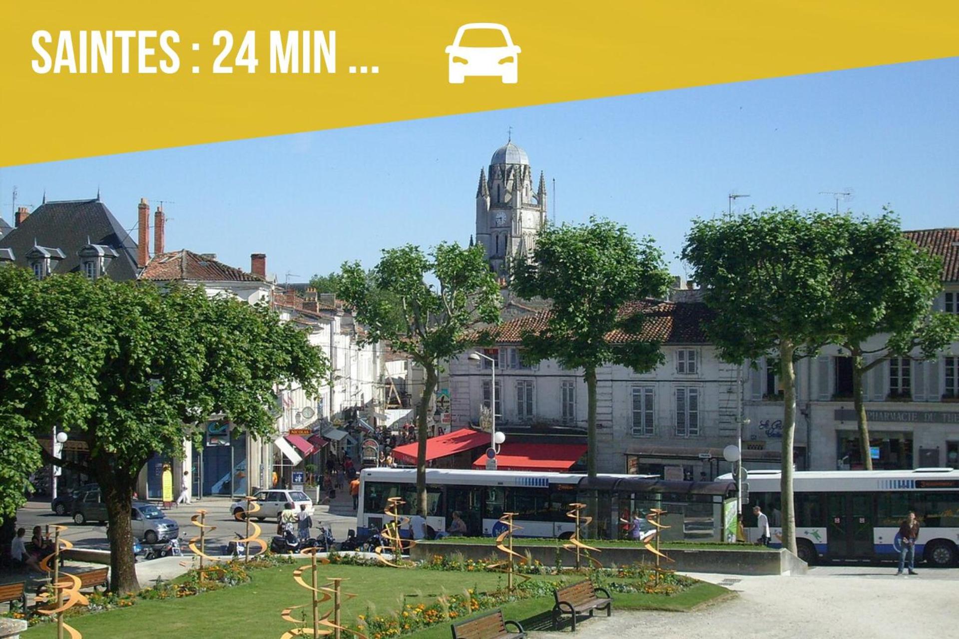 Le Cosy, Calme, parking, centre Gémozac