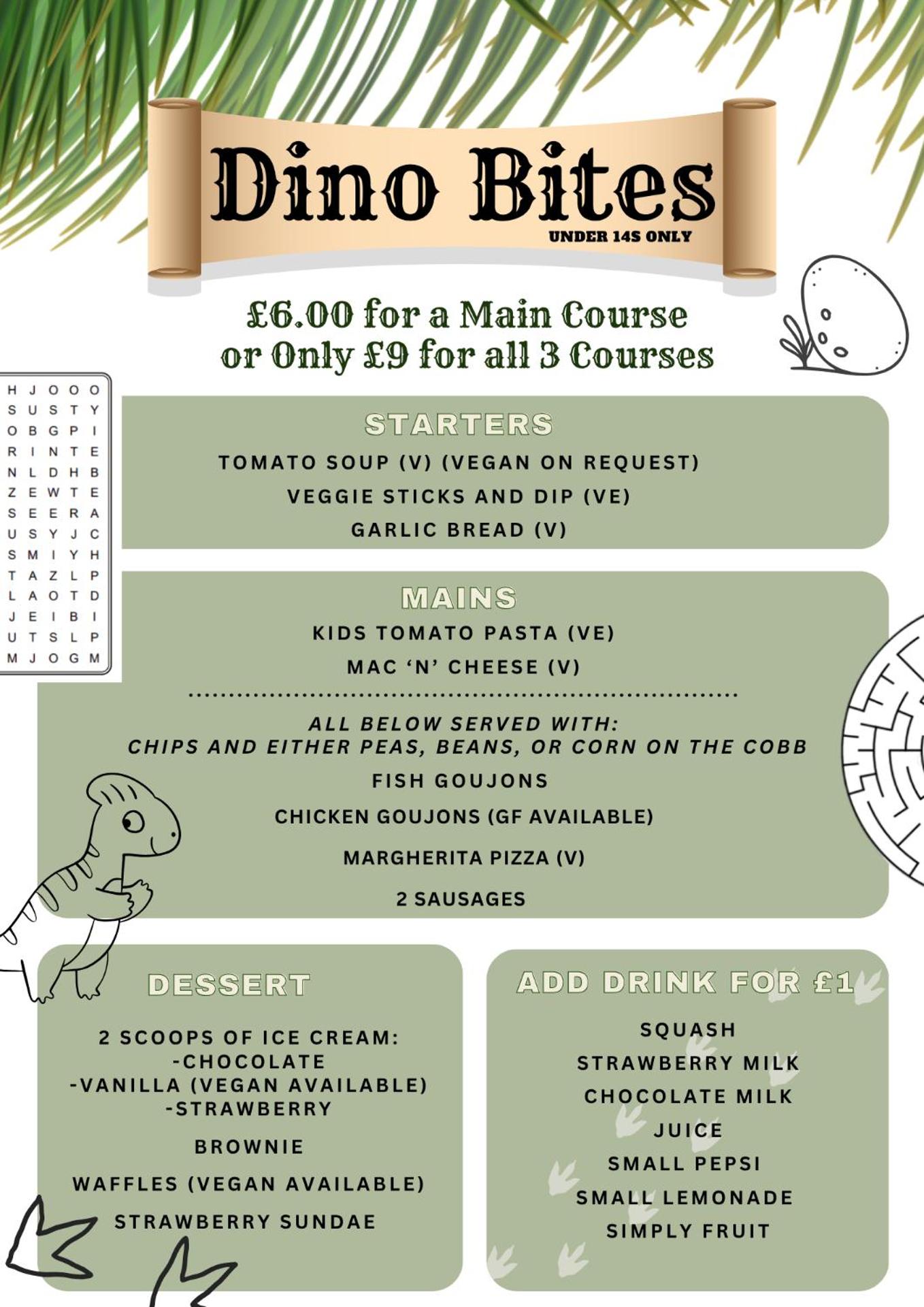 Restaurant/places to eat