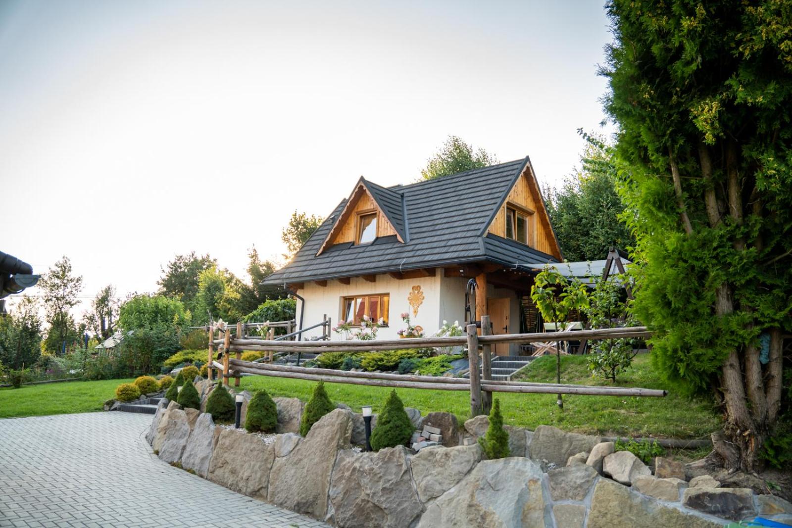 Domek 'Słoneczna 2' z RUSKĄ BANIĄ