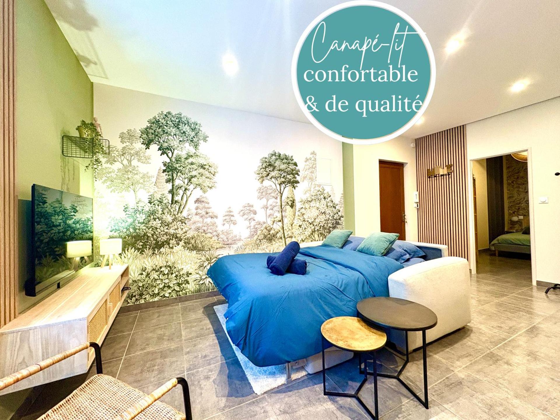 Appartement COZY lumineux face à la rivière du Lot