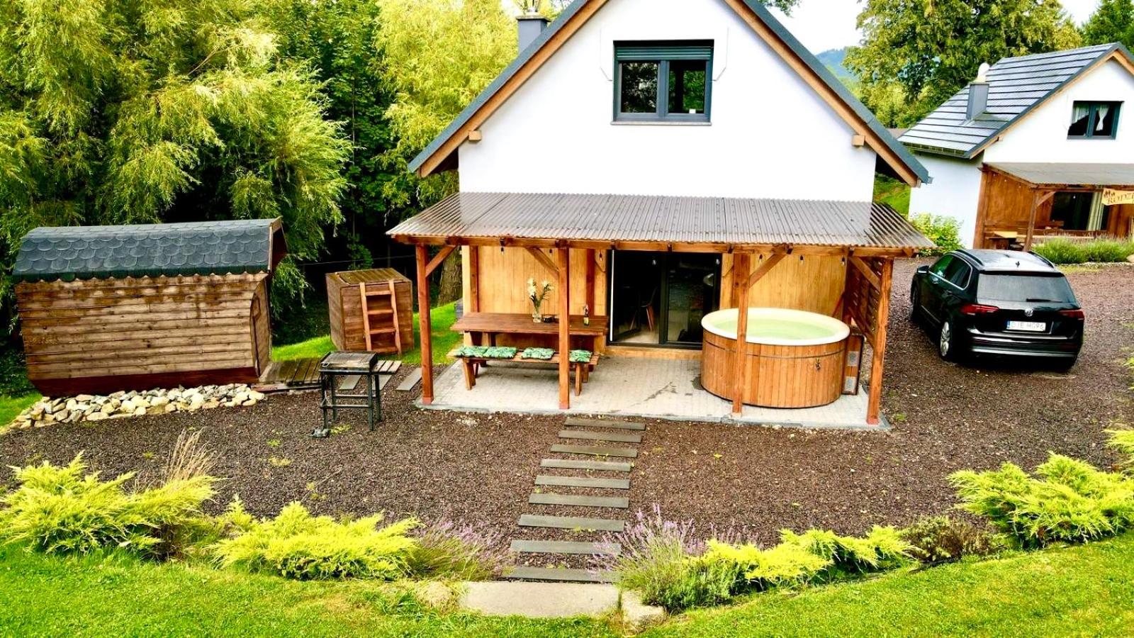 Domek wypoczynkowy z sauną i jacuzzi "ELDORADO"