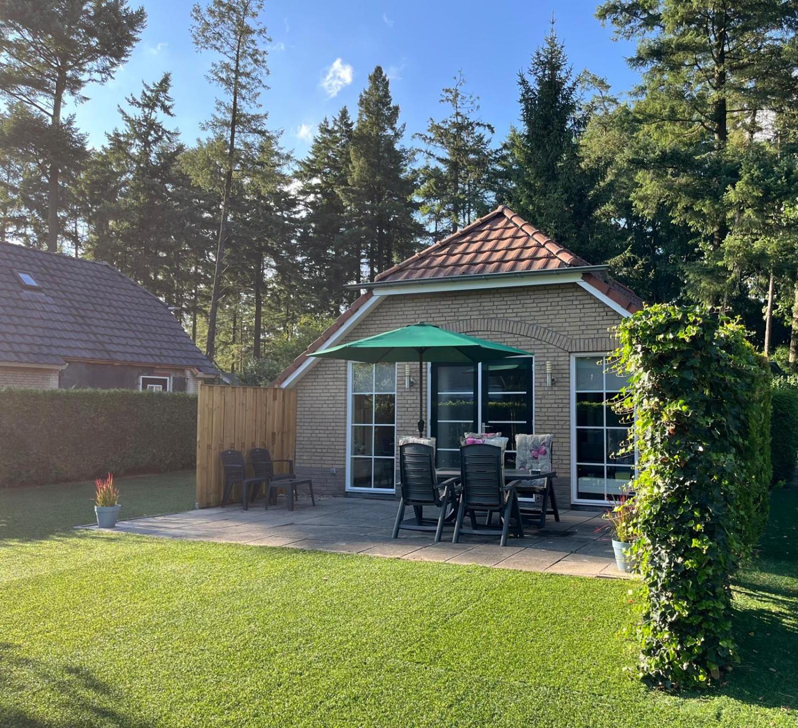 Vakantiehuisje in Lunteren aan de rand van het bos