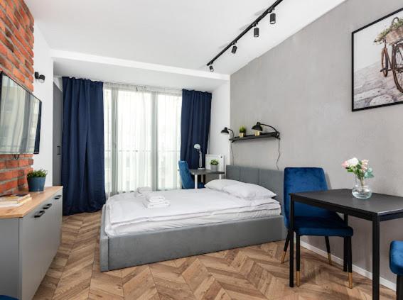 Nowoczesny apartament nad Wisłą