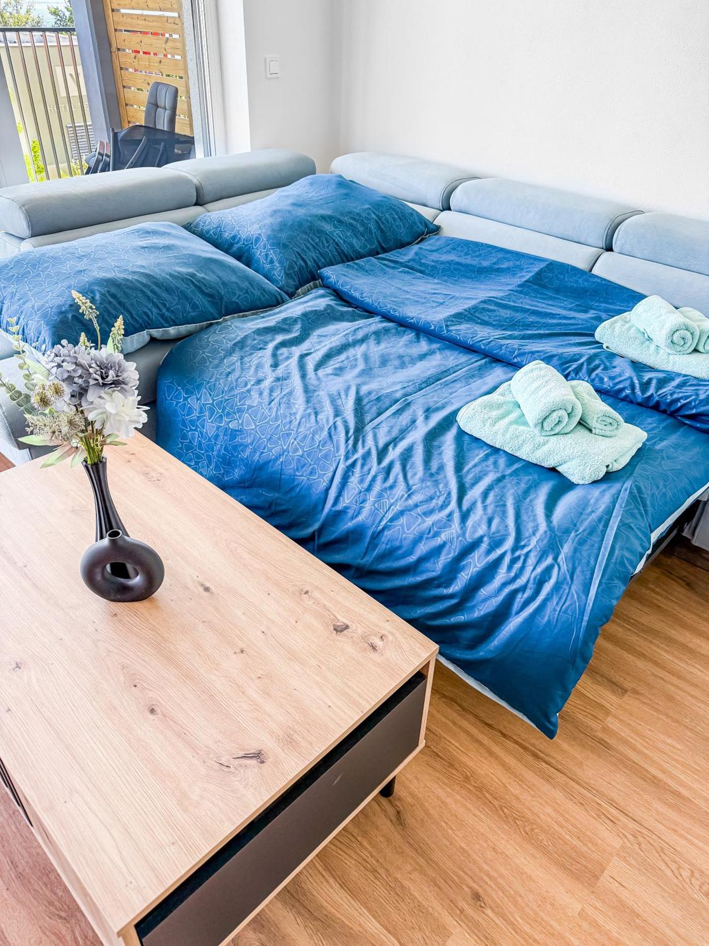 Apartmán s krásným výhledem na jezera a Pálavu