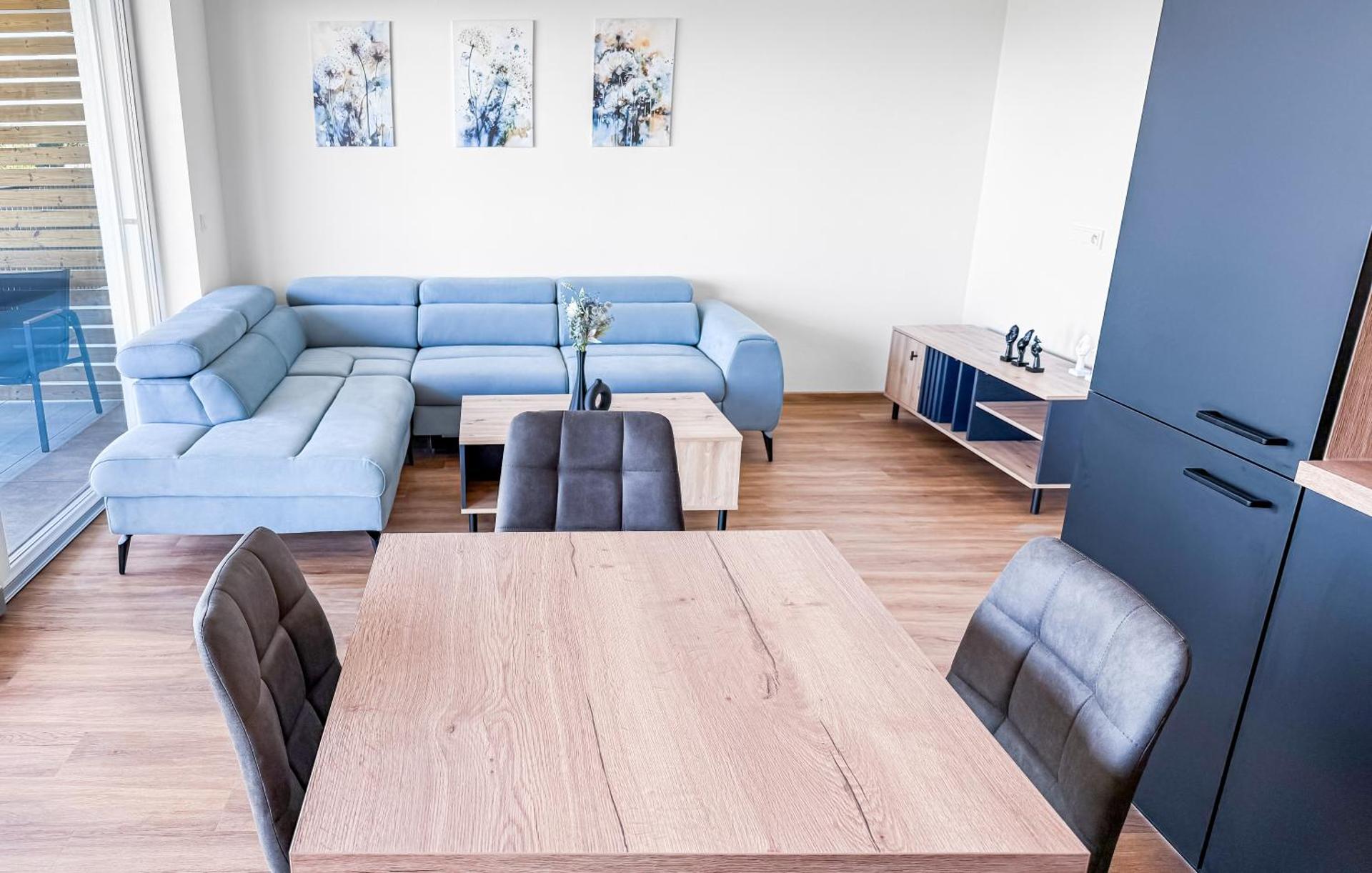 Apartmán s krásným výhledem na jezera a Pálavu