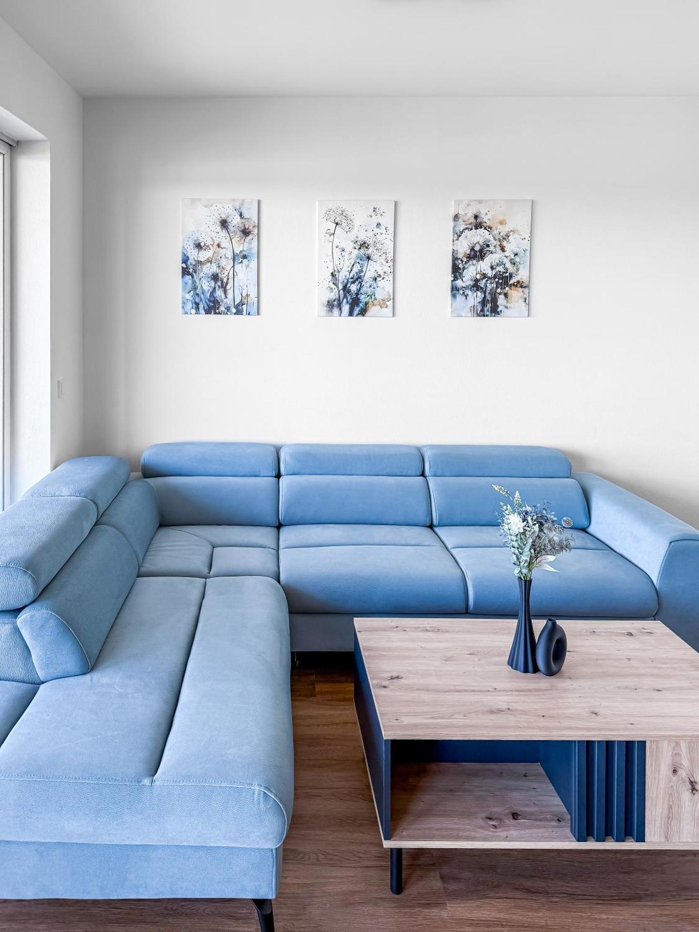 Apartmán s krásným výhledem na jezera a Pálavu