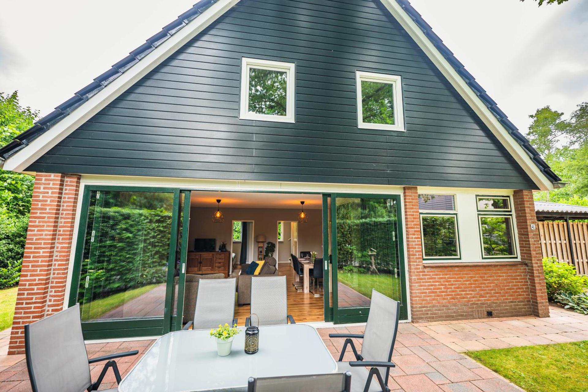 Luxe boshuis in hartje Drenthe