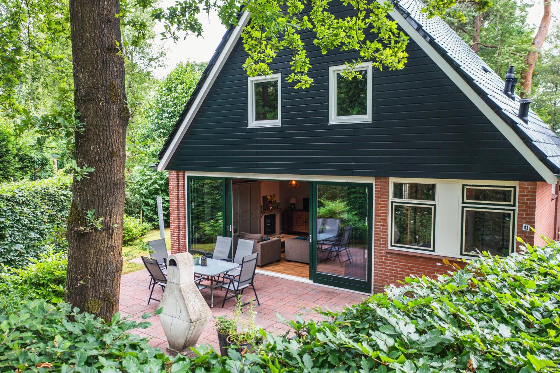 Luxe boshuis in hartje Drenthe