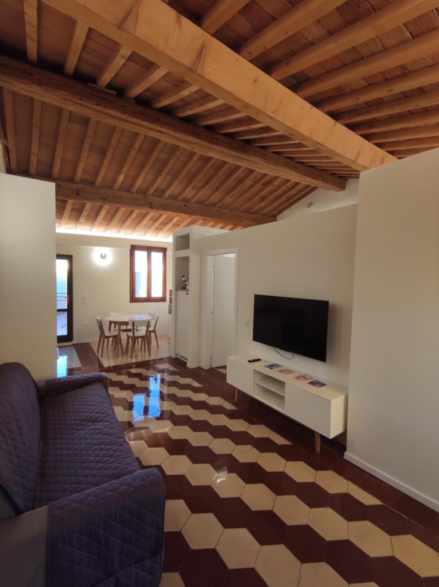 La grande terrazza, centro borgo