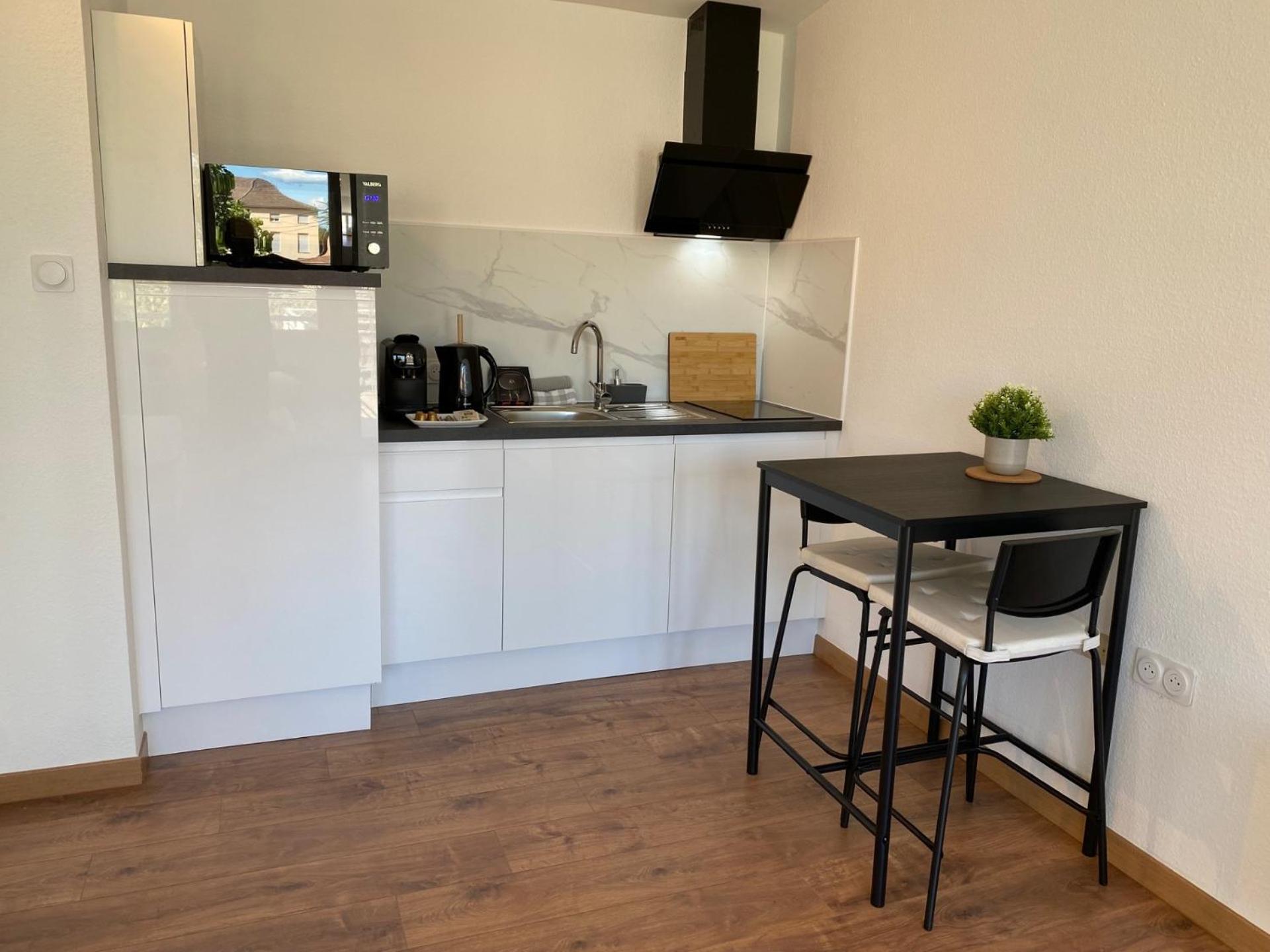 Studio climatisé 30 m2 à 2 min de Colmar