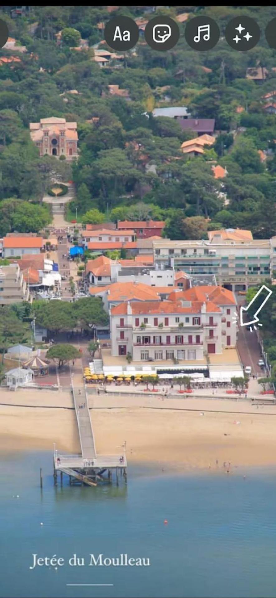 Studio de 21m2 au moulleau à 20 m de la plage