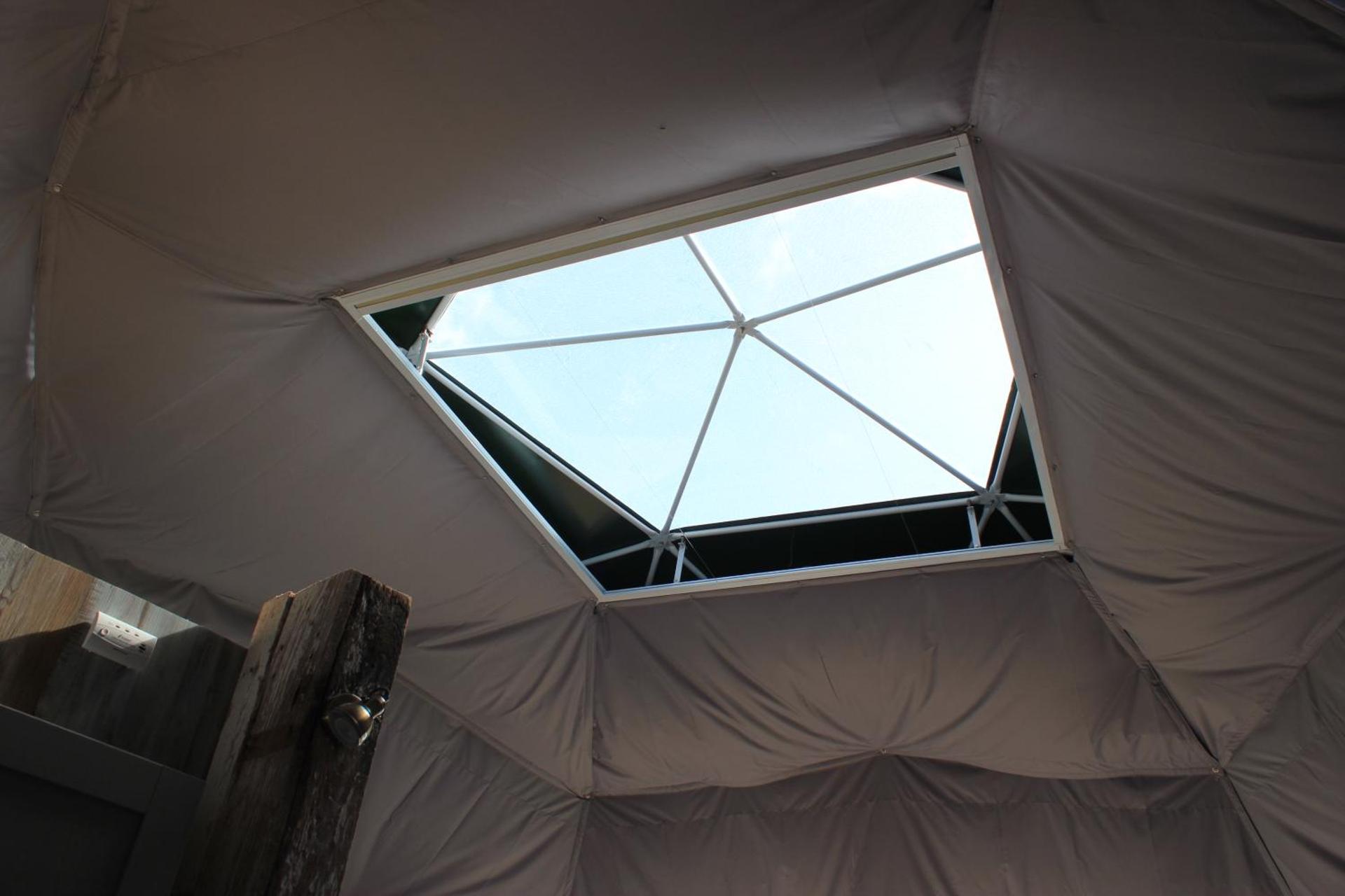 Luxury Star Gazing Igloo 2 with Log Burner & Heating