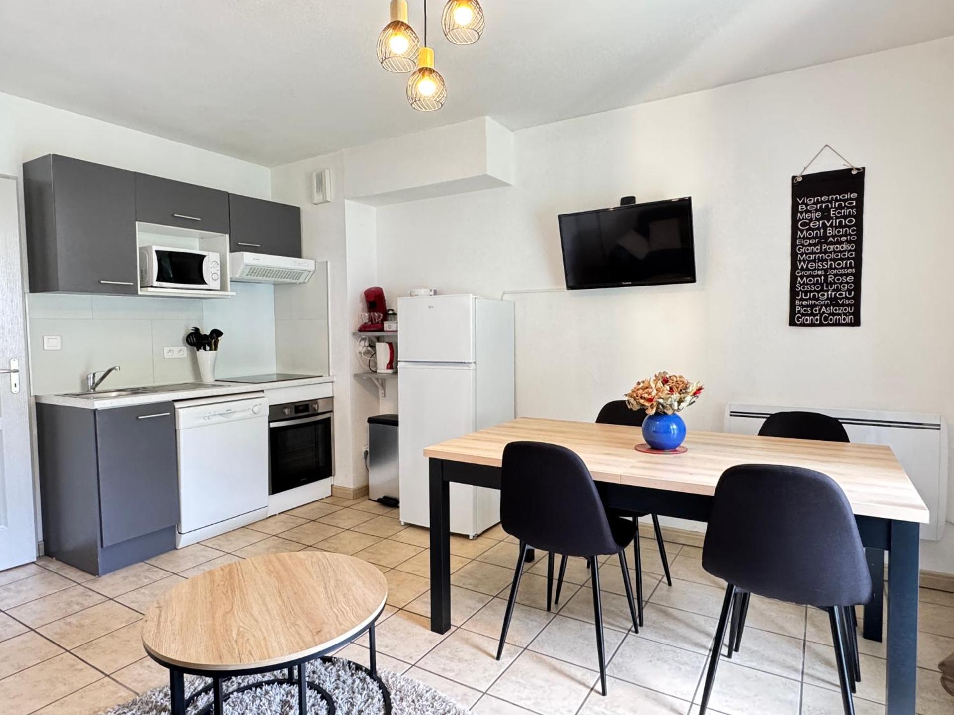 Appartement 2 chambres mezzanine 6P - Parking - balcon - vue