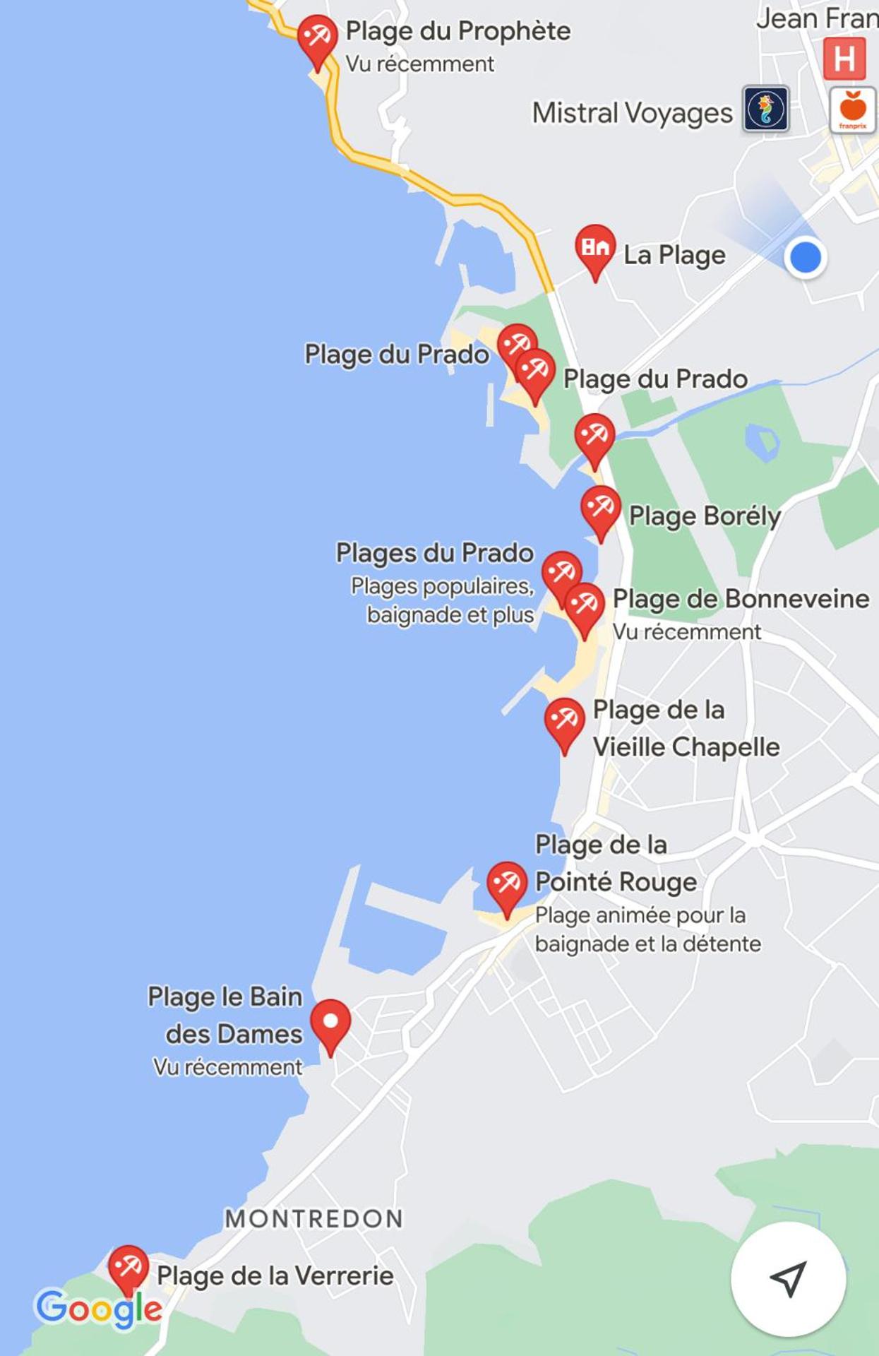 Apt Prado Plage Vélodrome