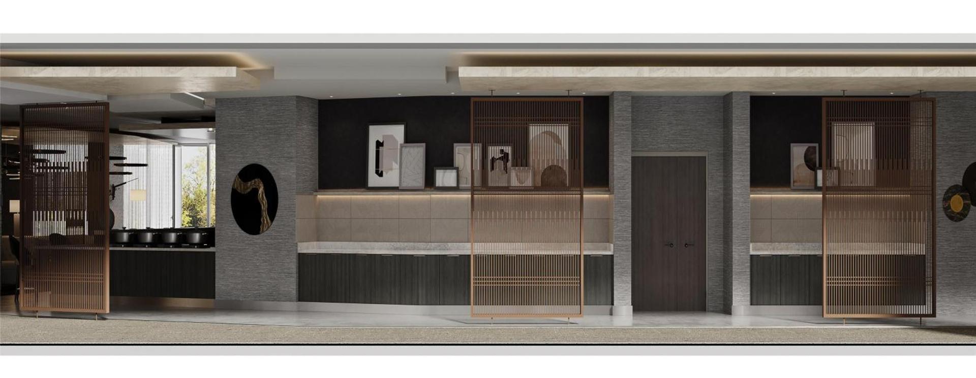 Kitchen or kitchenette