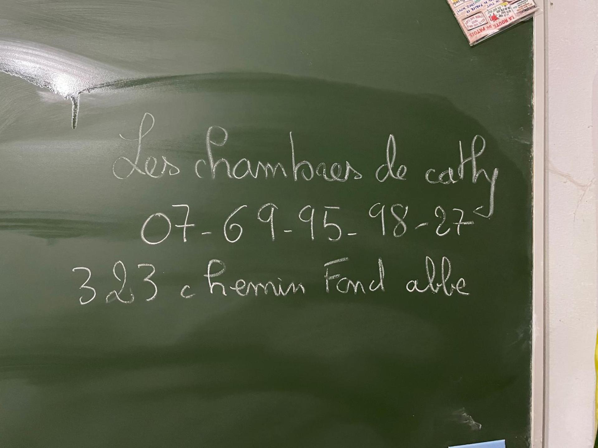 Les chambres de cathy