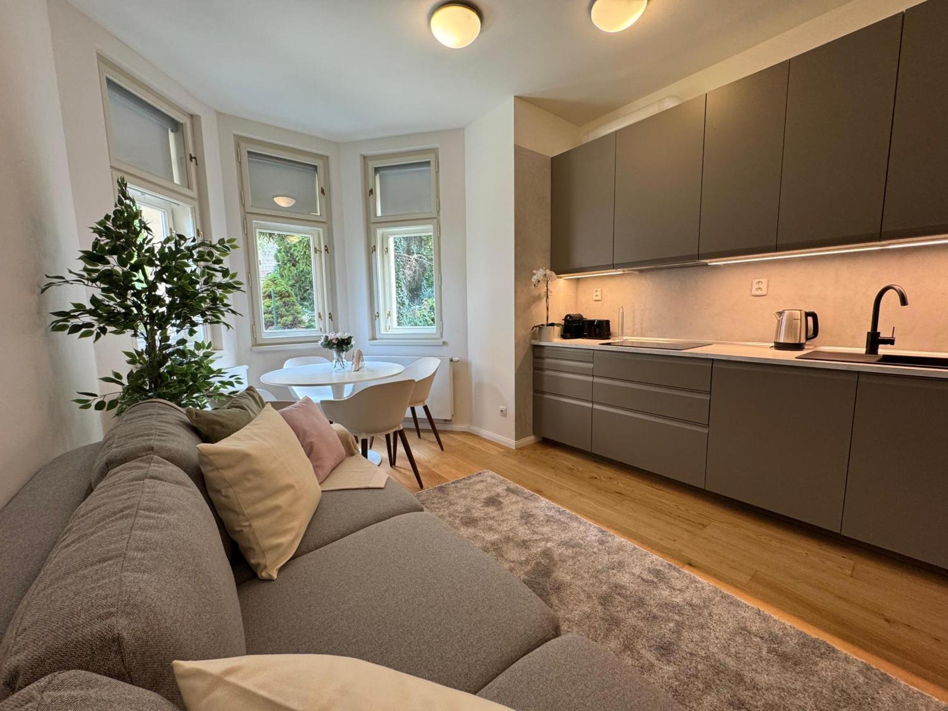 Modern Luxury Apartment with Garden