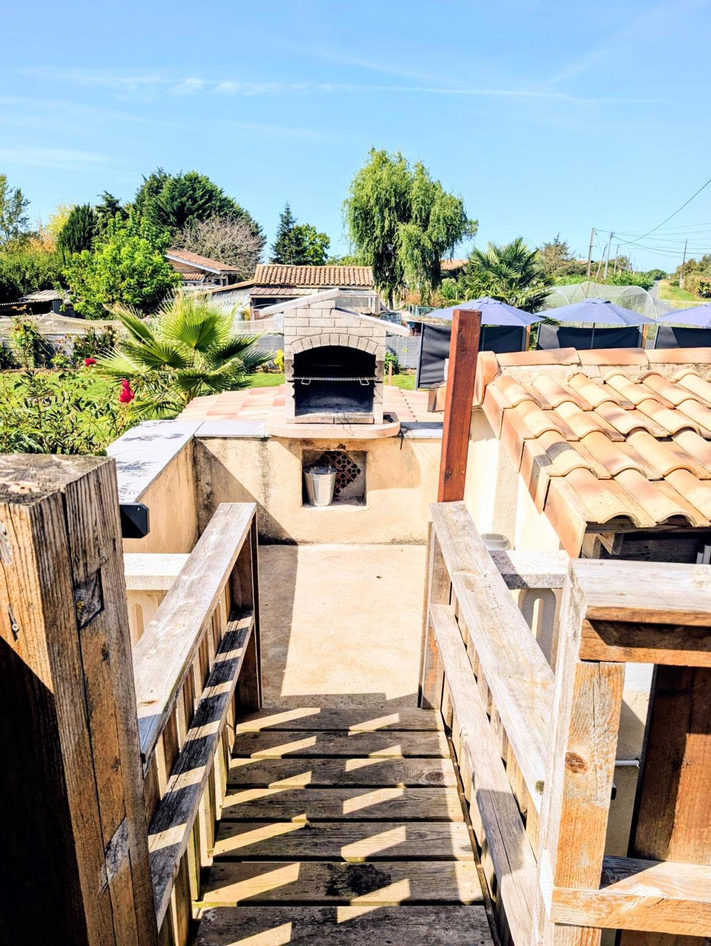 L'échappée Huroise, piscine et spa privatifs