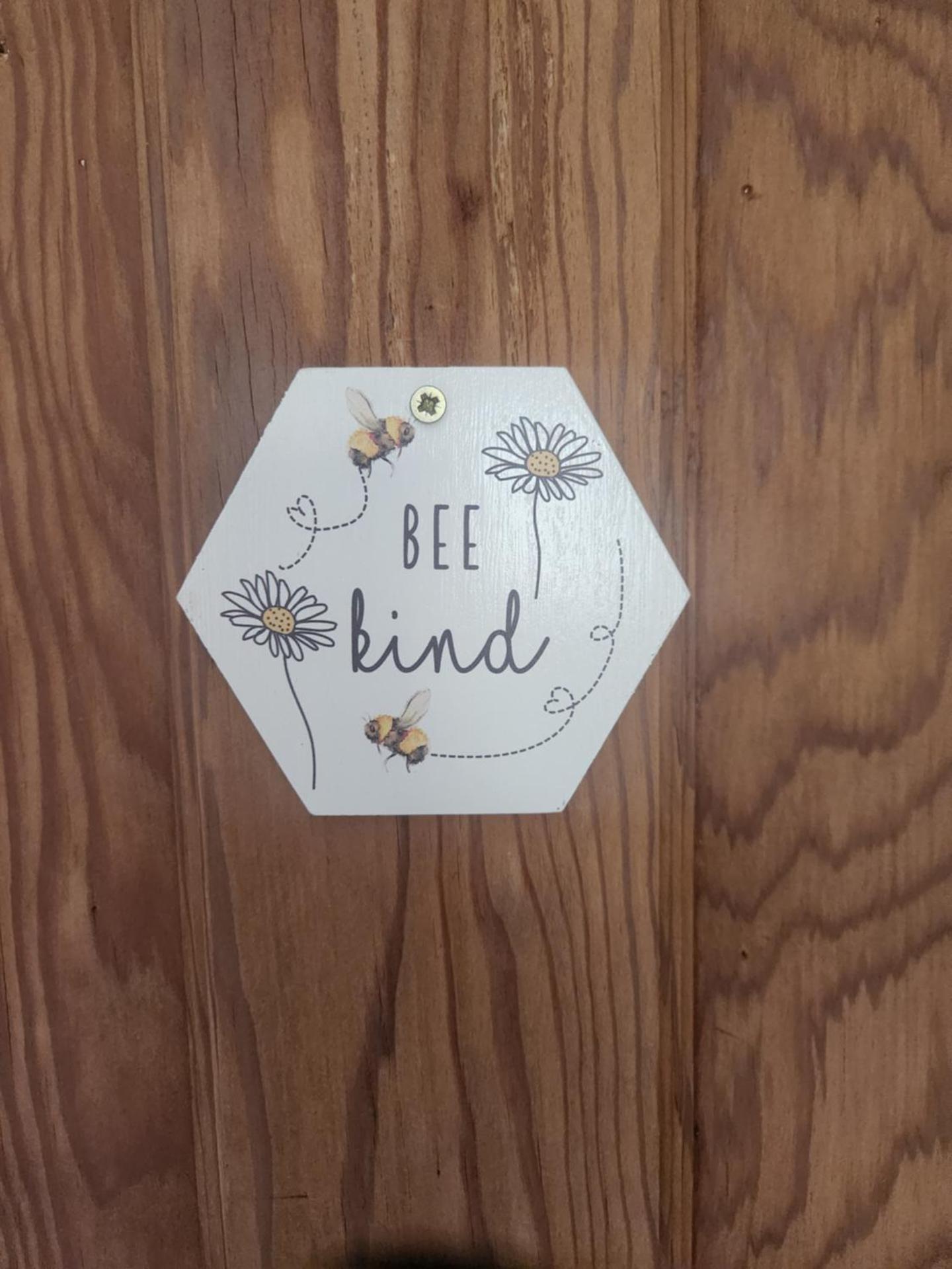 BEE GENTLE BEE KIND BEE HAPPY rooms