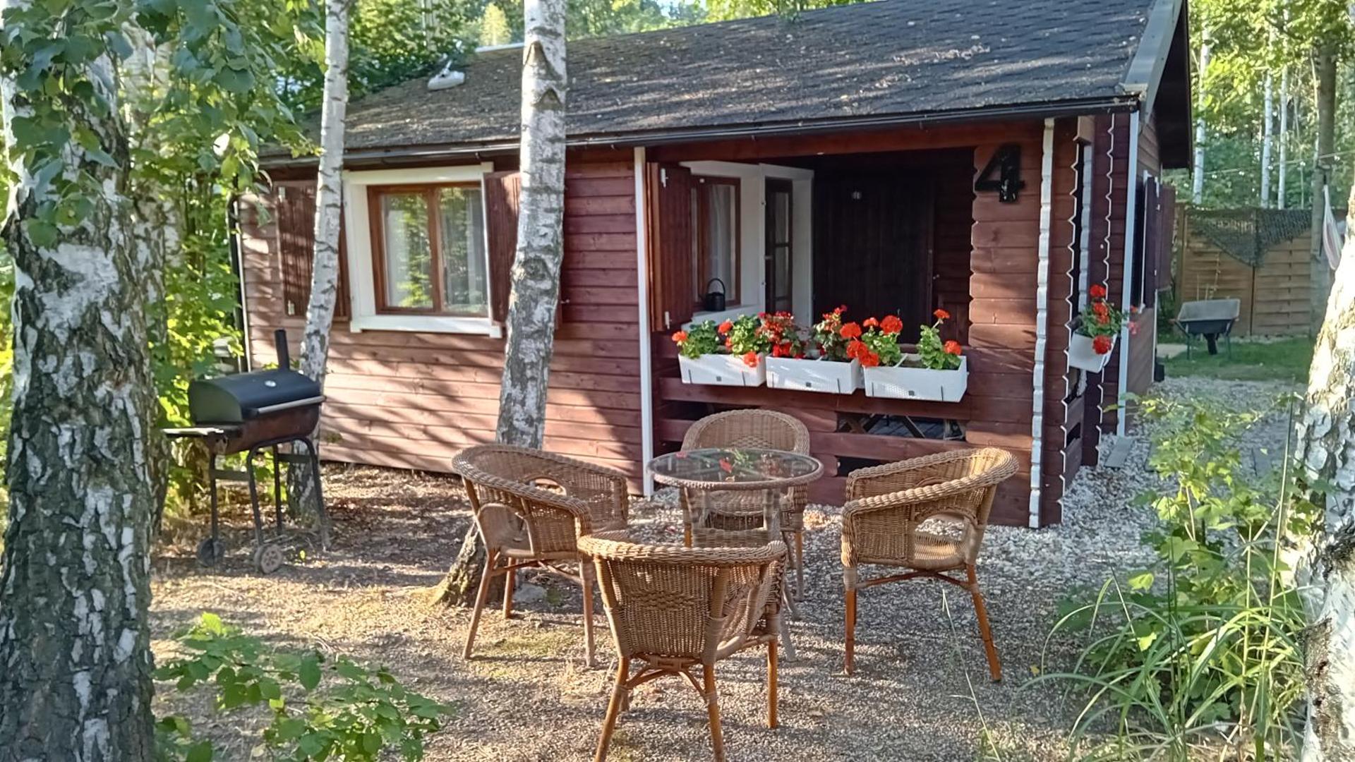 Domek nad jeziorem Strykowskim