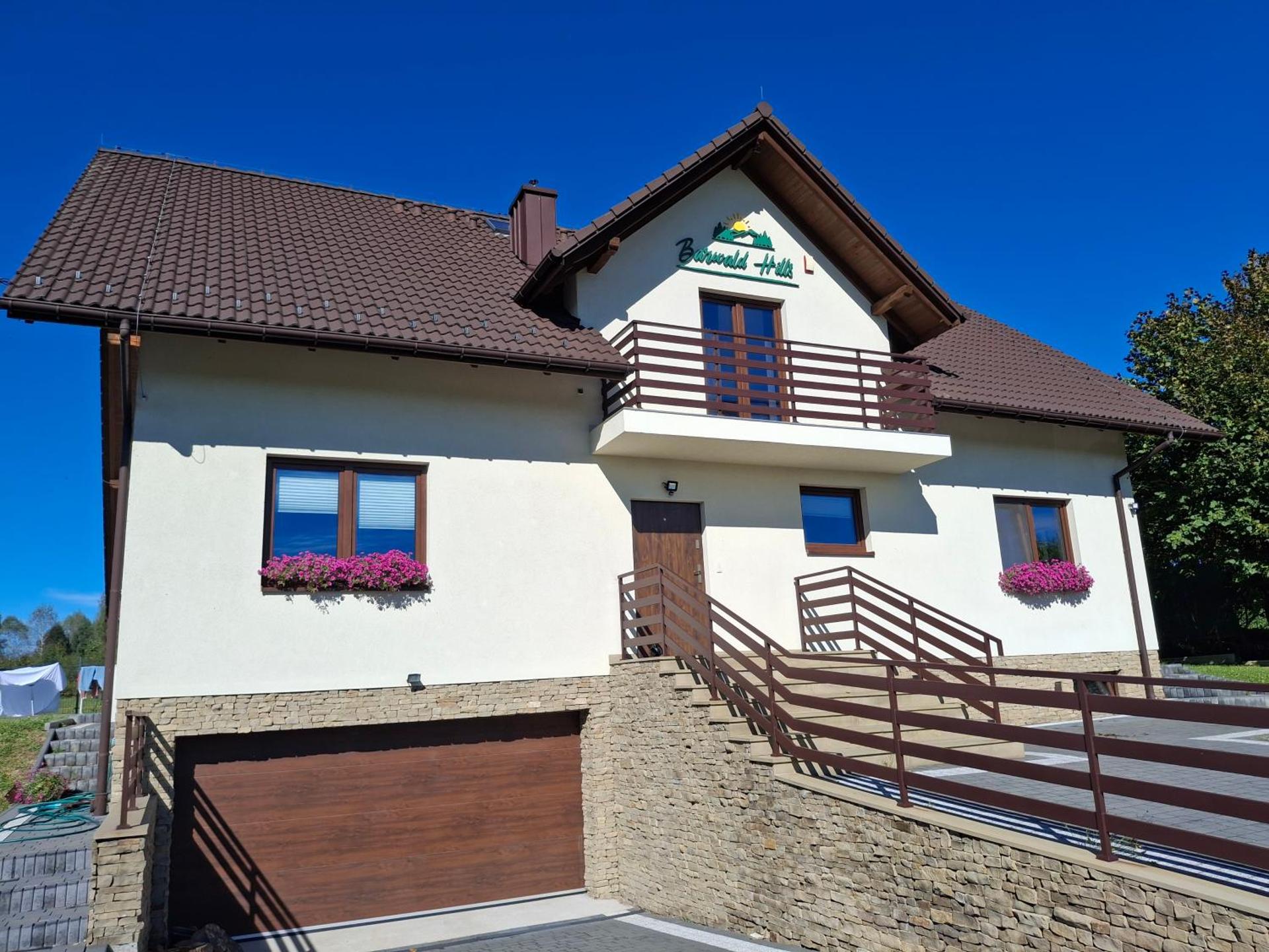 Barwald Hills - jacuzzi i piękny widok na Babią Górę i Beskidy