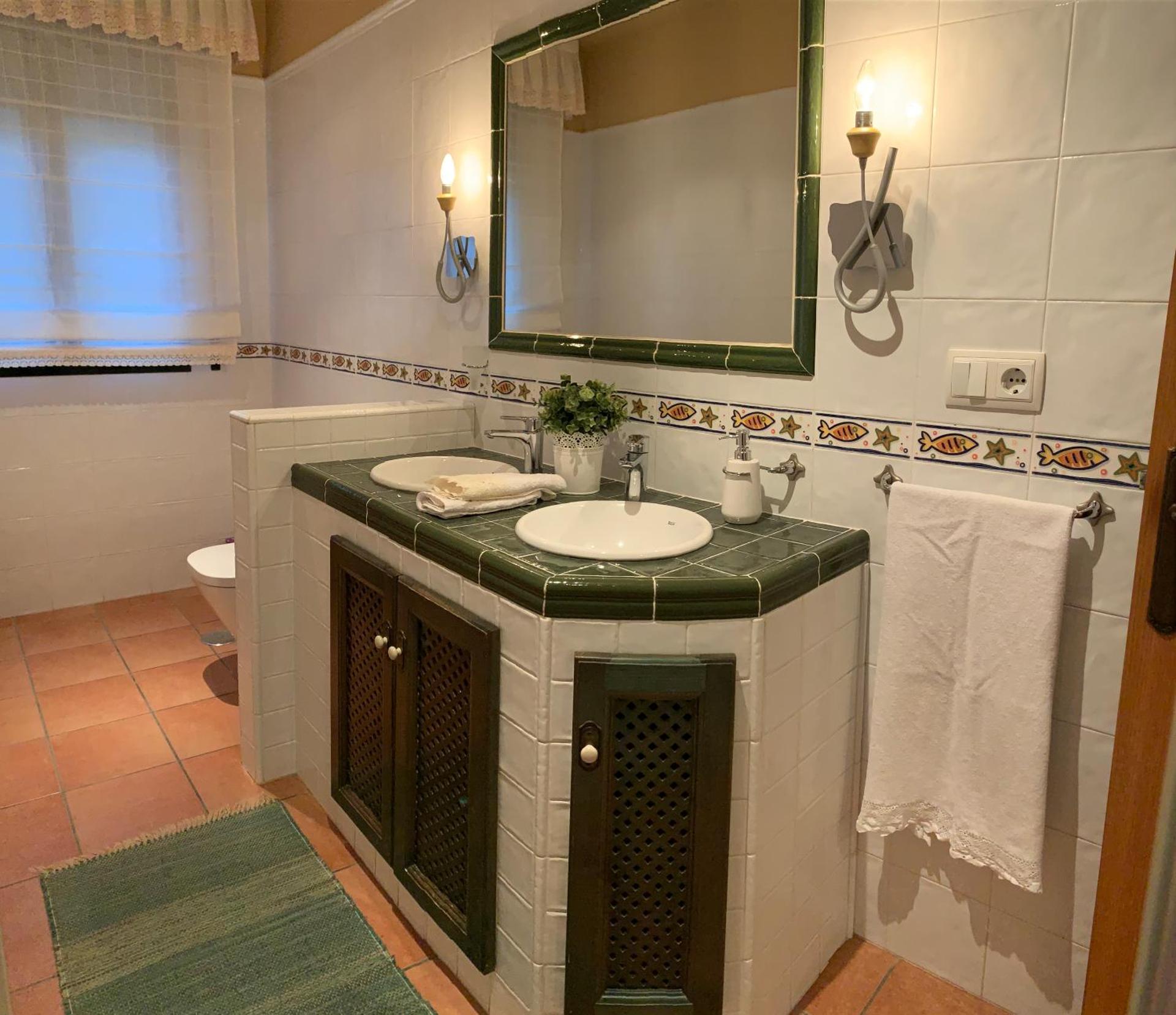 Chalet Rural Toñita 400 m playa piscina barbacoa chimenea