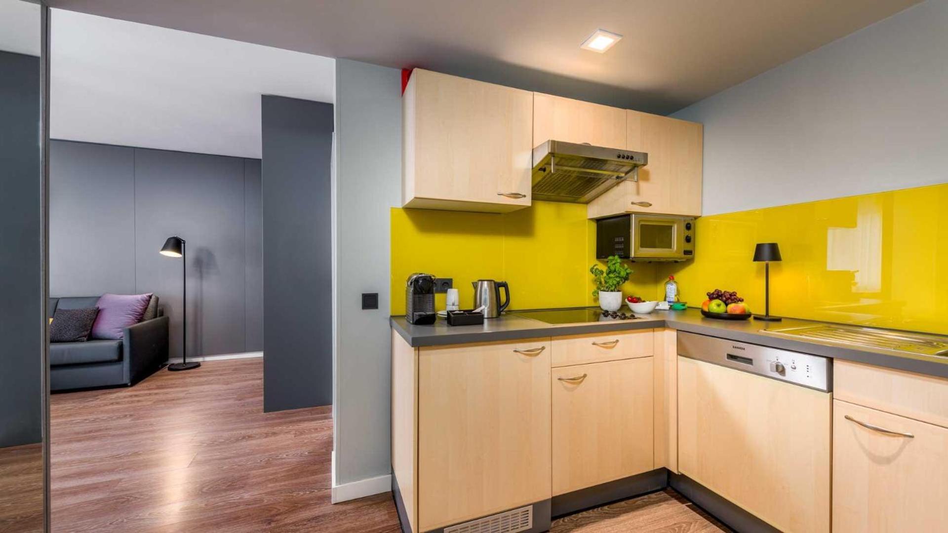 Kitchen or kitchenette