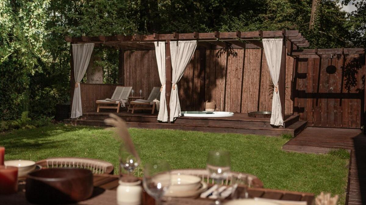 Luxe boshuis met Spa