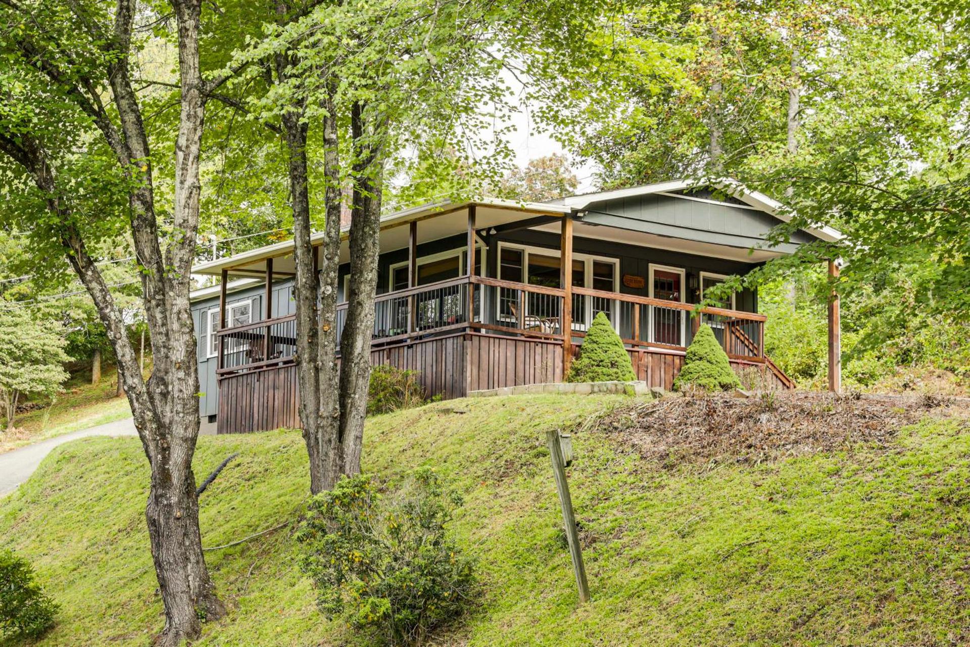 Sylva Riverfront Cabin Near WCU Pet-Friendly!