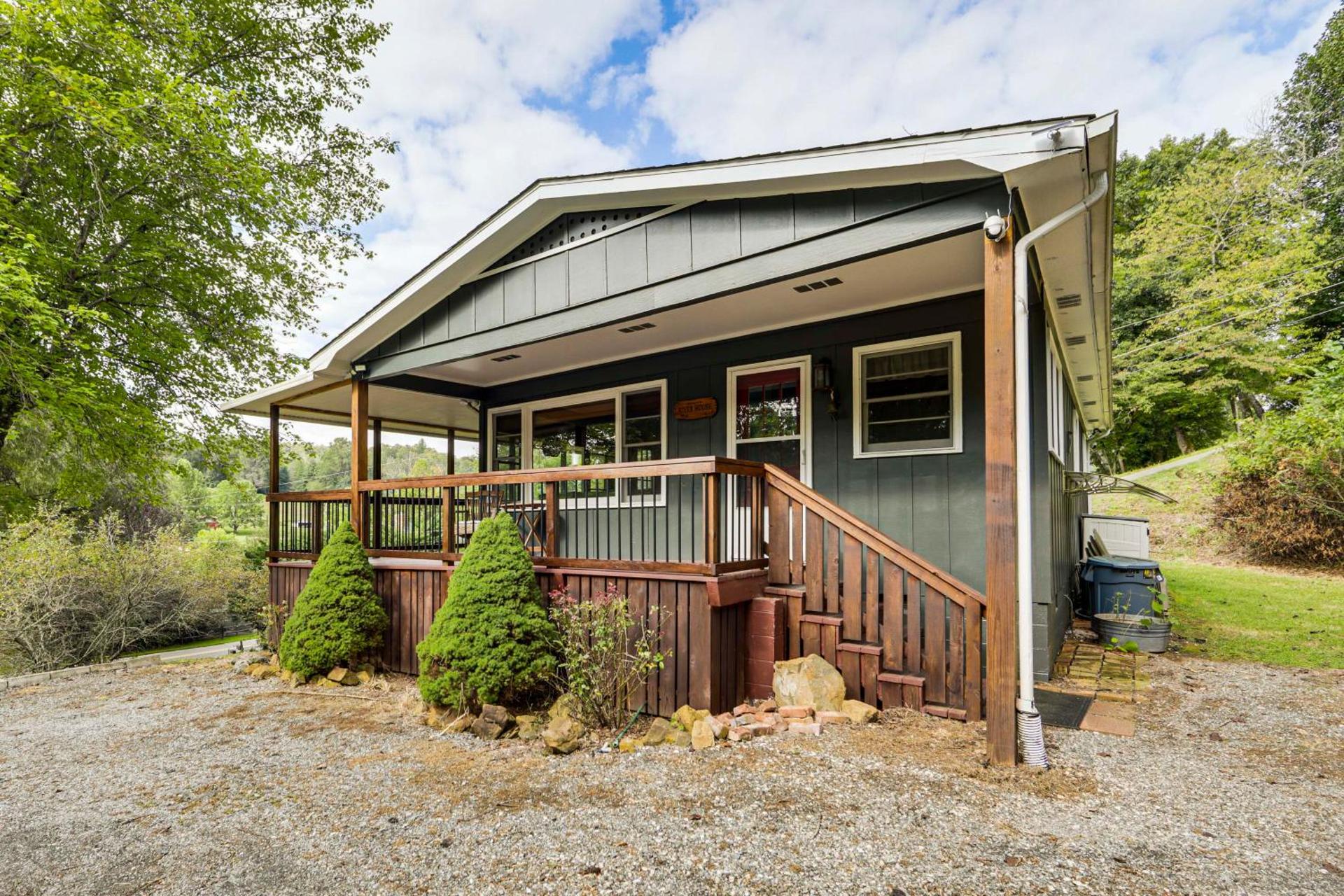 Sylva Riverfront Cabin Near WCU Pet-Friendly!