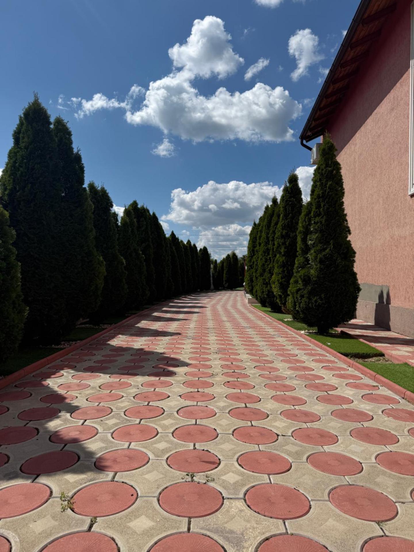 Red house pool & jacuzzi