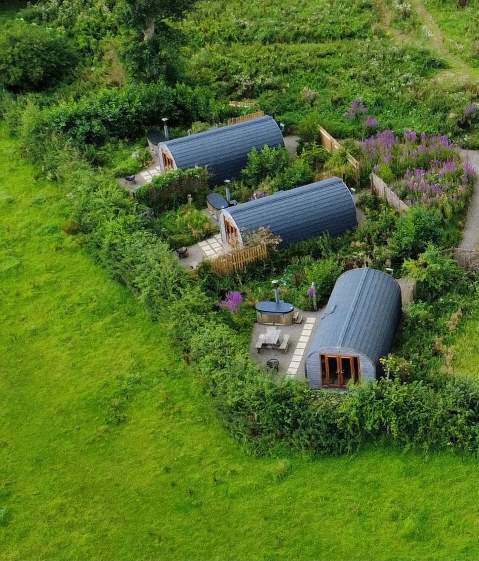 Luxury Glamping Pod - Garthside Farm Holidays