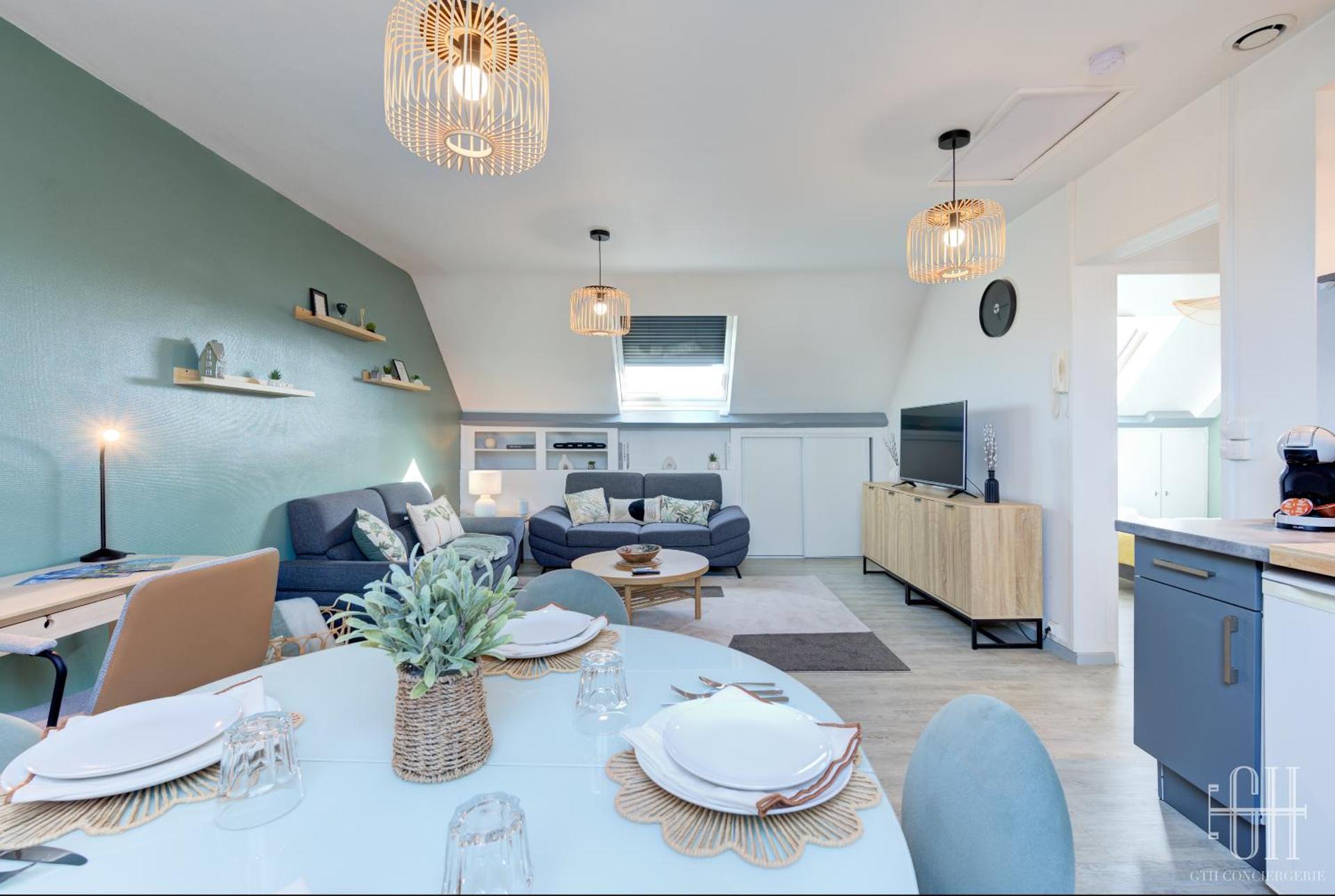 Le Mirabeau - Gare à 100m - Wifi - Bureau - 2 V