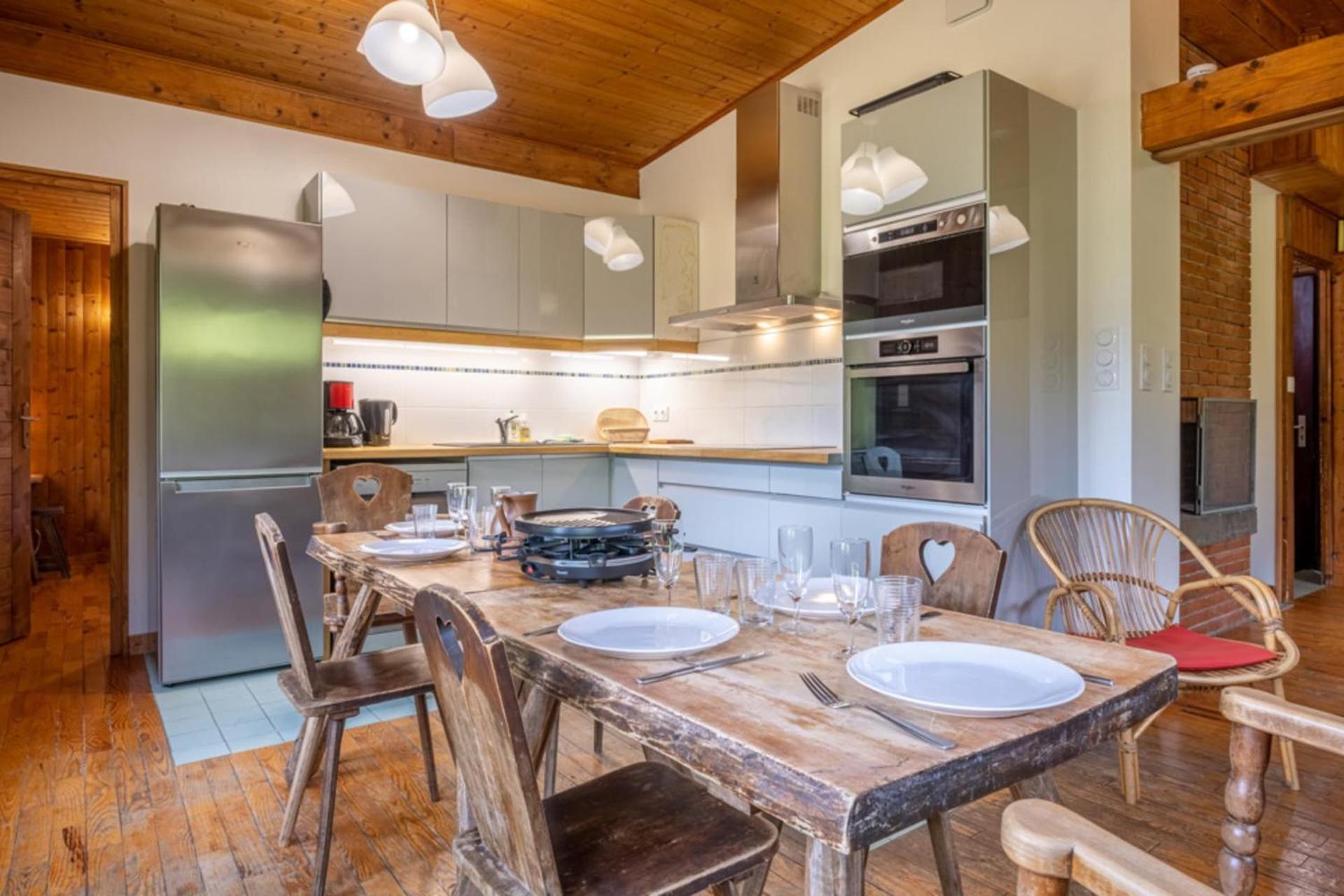 Rustic chalet with garden in Chamonix