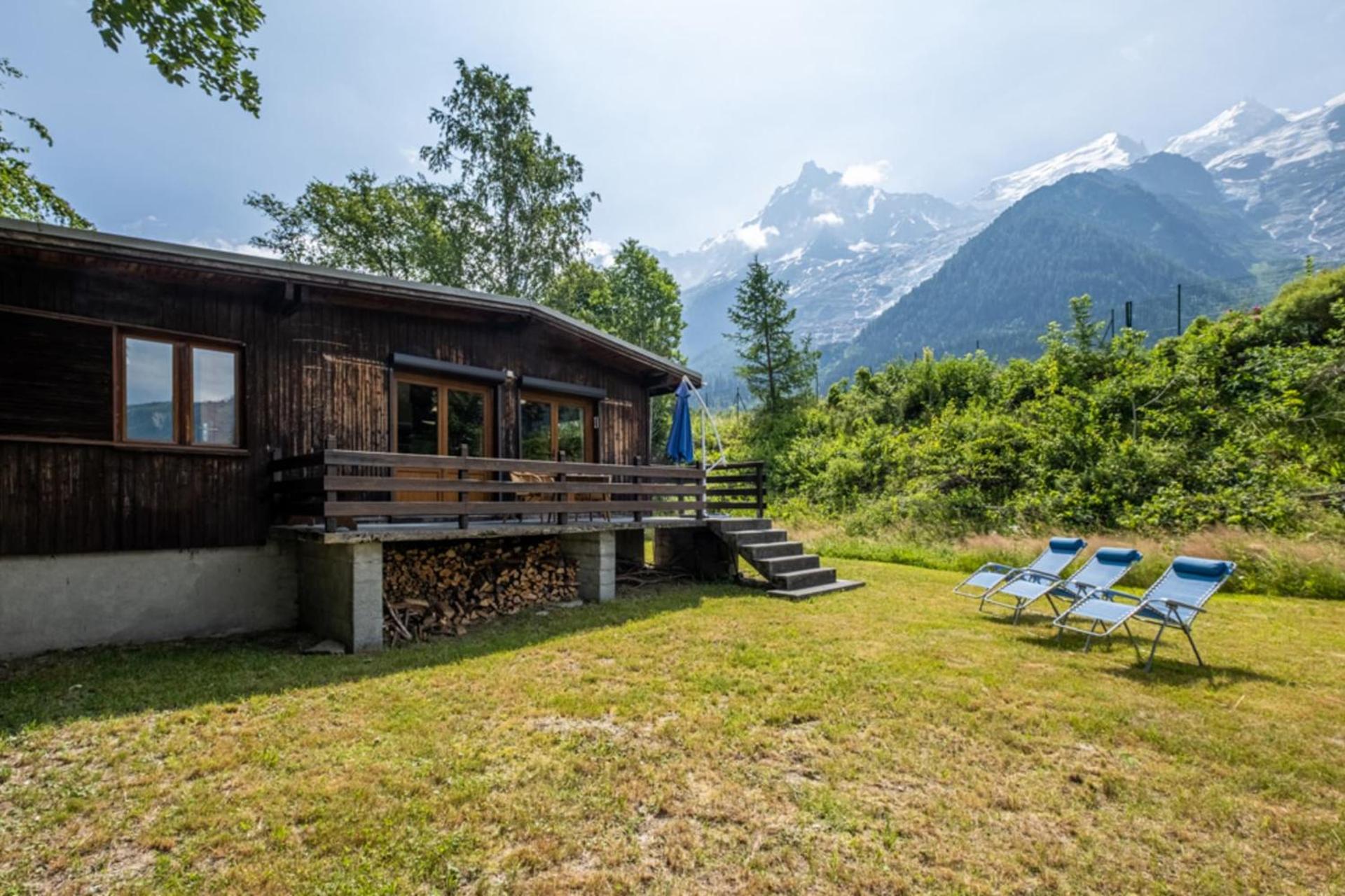 Rustic chalet with garden in Chamonix