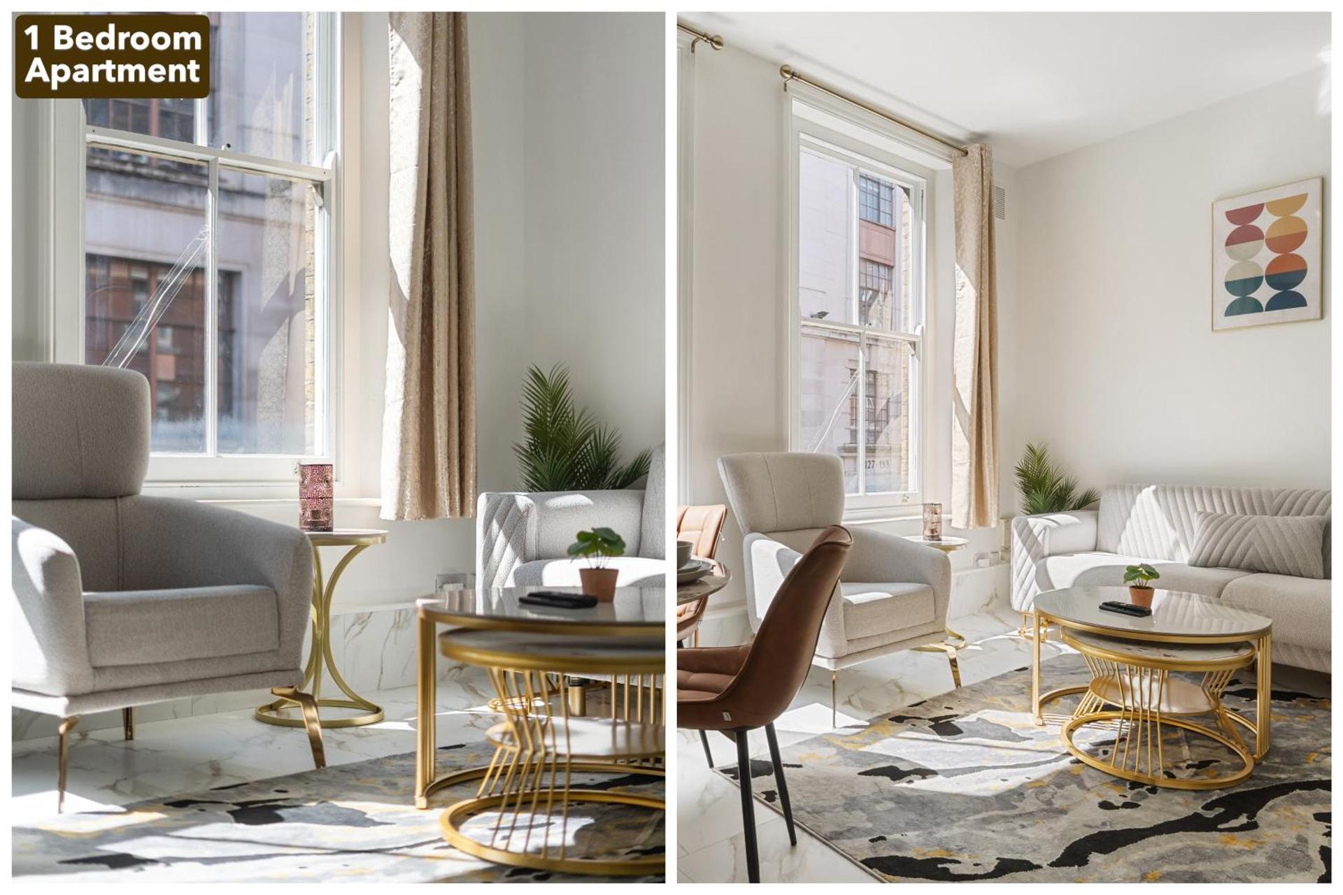 Wardour Street Soho Modern Studio, 1 and 2 Bedroom Apartments