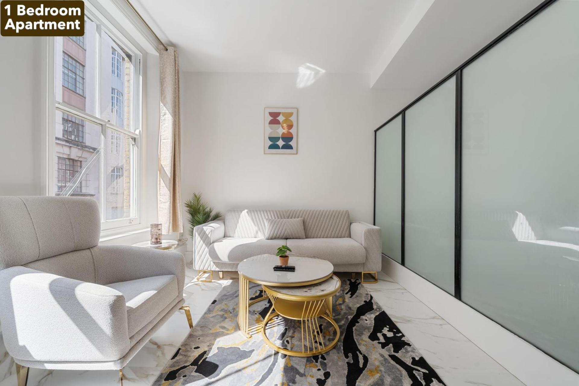 Wardour Street Soho Modern Studio, 1 and 2 Bedroom Apartments